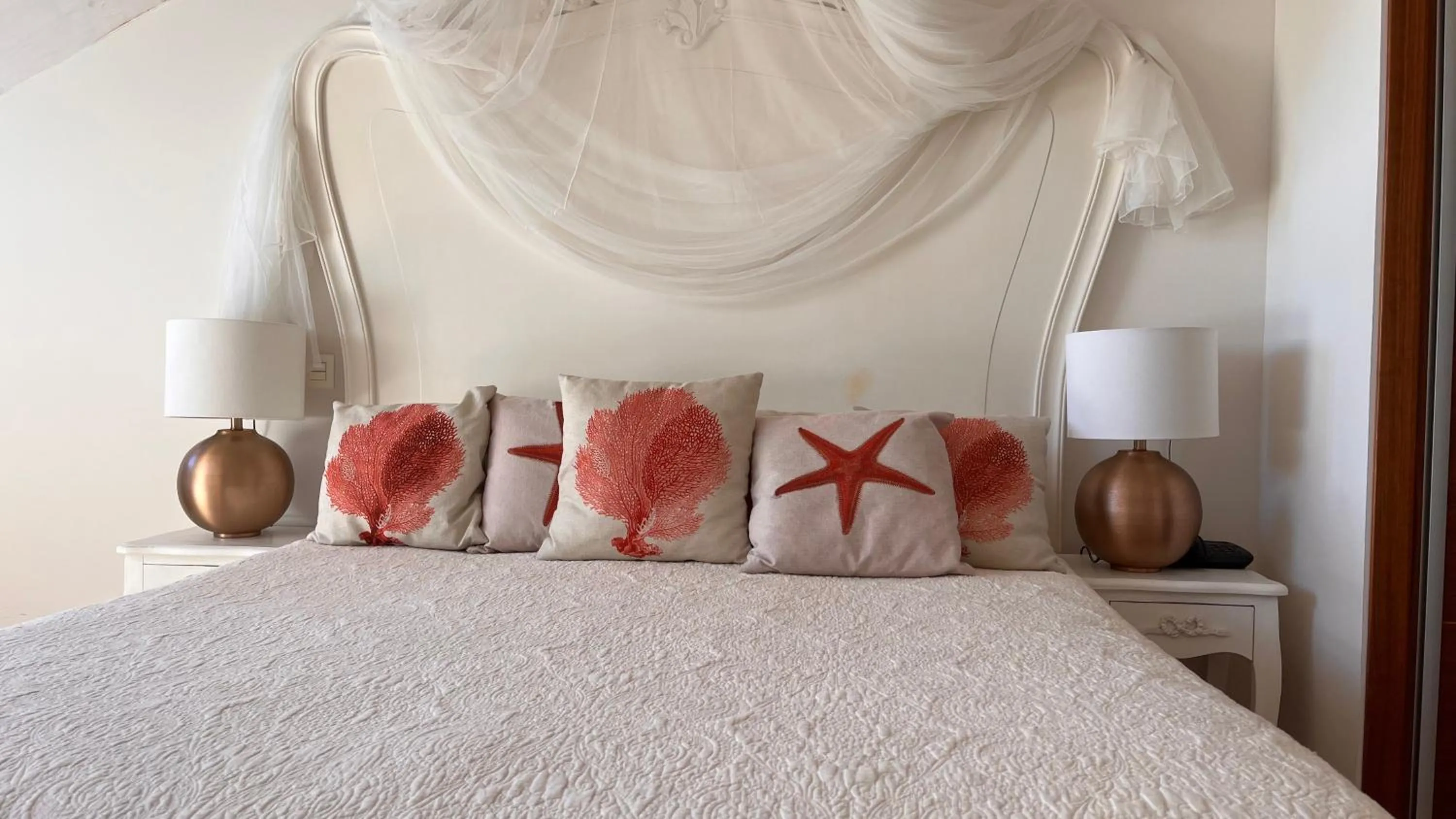 Bed in Hotel Rural Playa de Aguilar