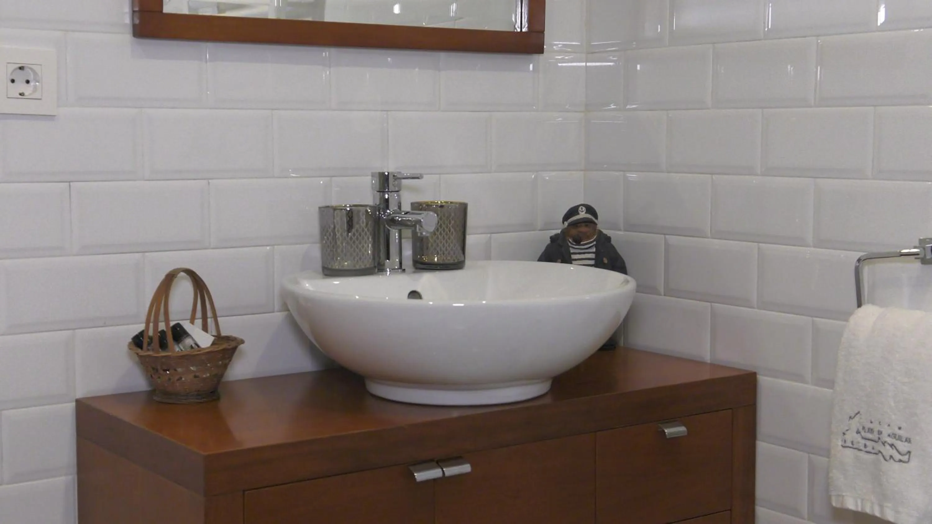 Bathroom in Hotel Rural Playa de Aguilar