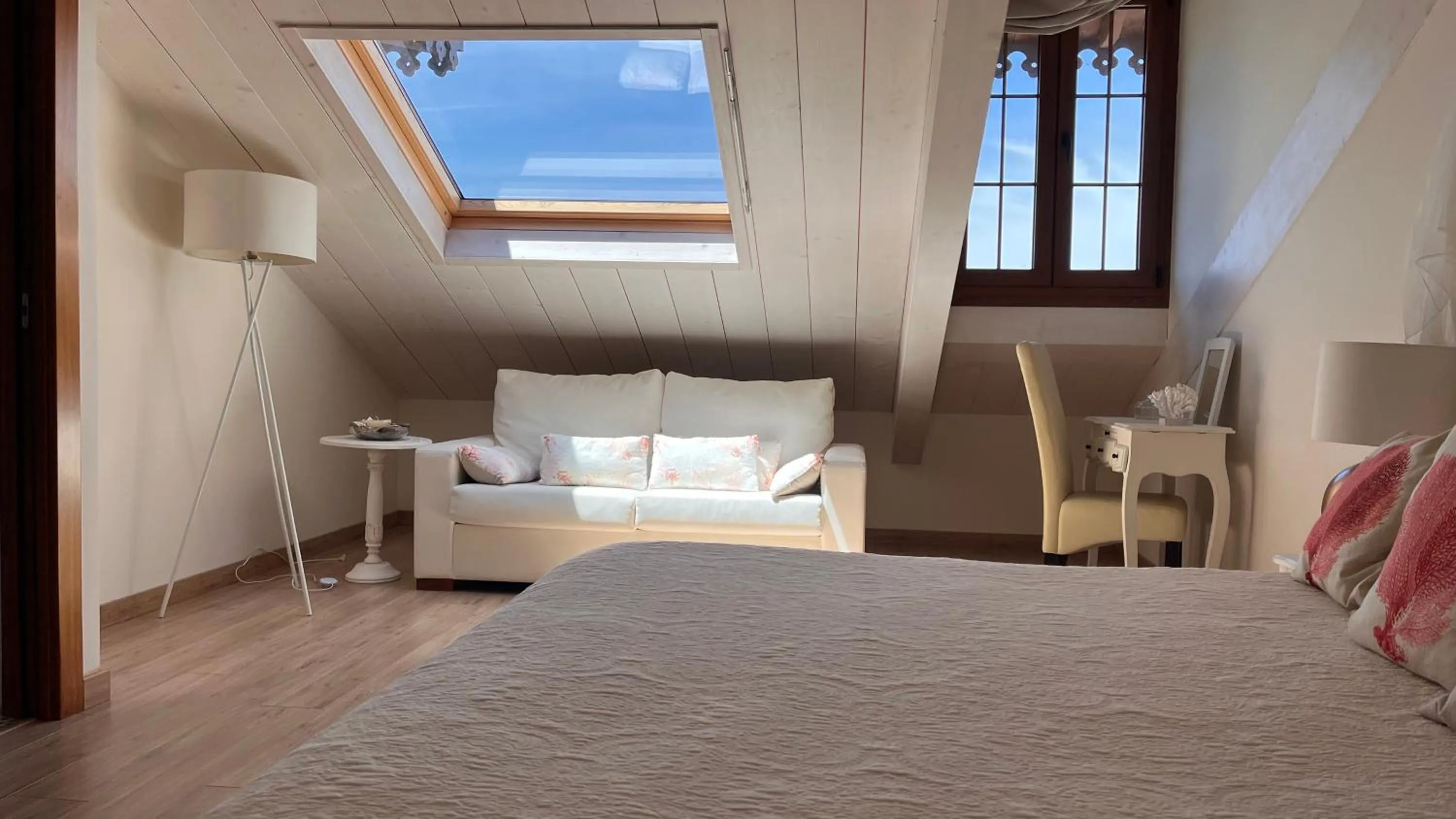 Bed in Hotel Rural Playa de Aguilar