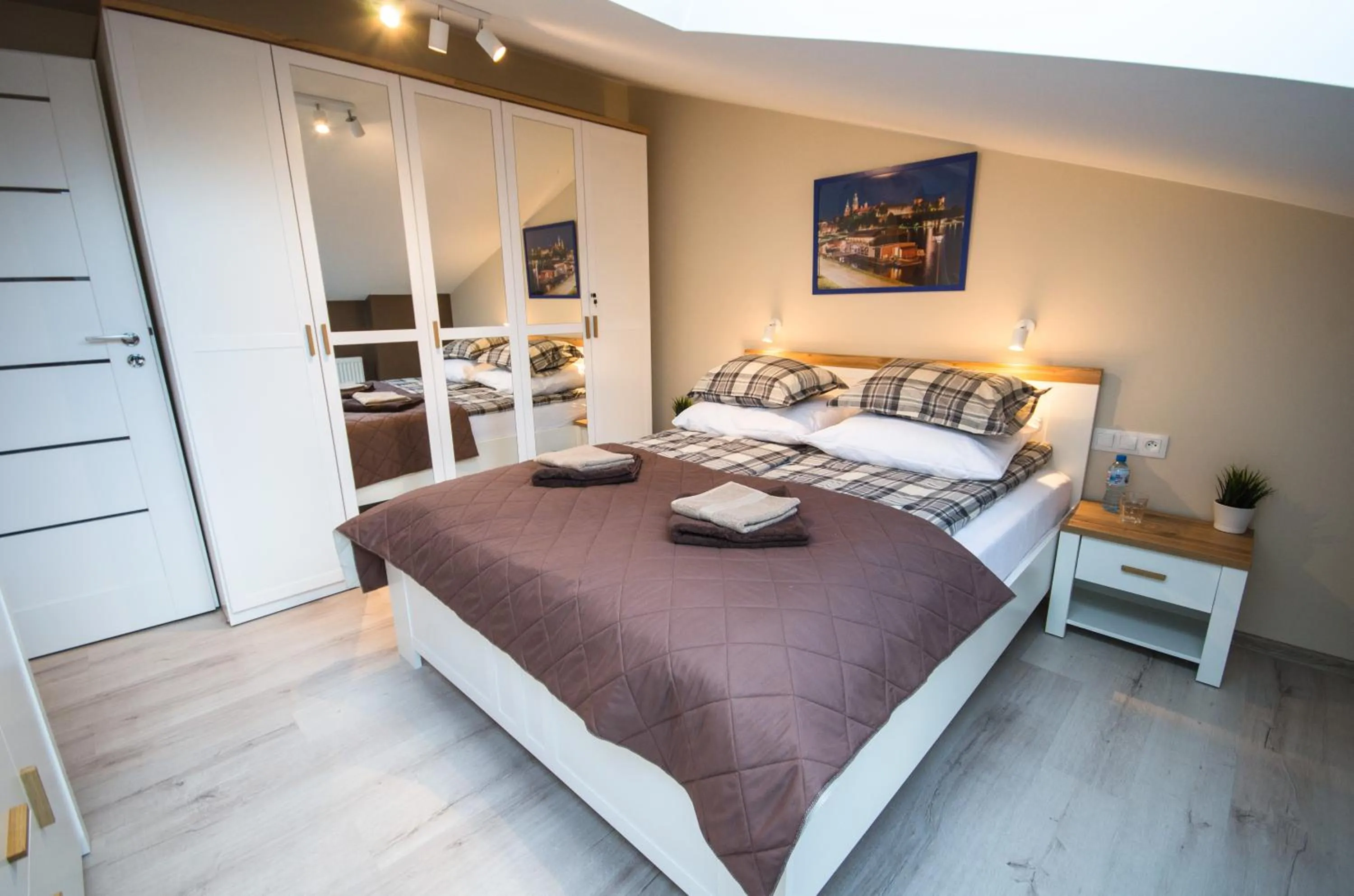 Bed in Old Town Vistula Premium Apartments