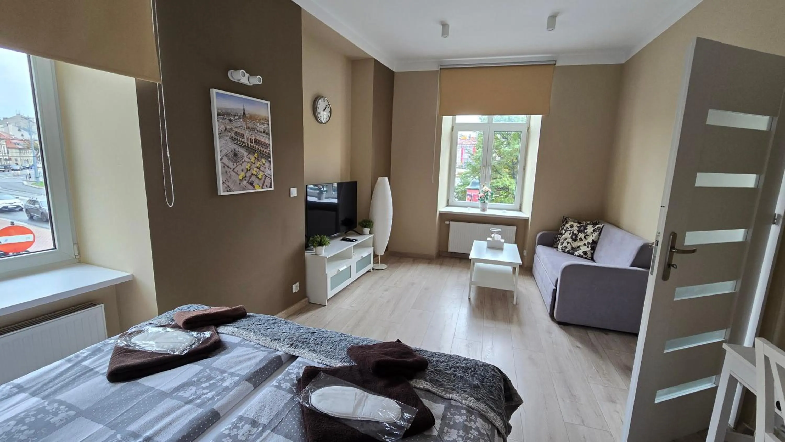 Bedroom, Bed in Old Town Vistula Premium Apartments