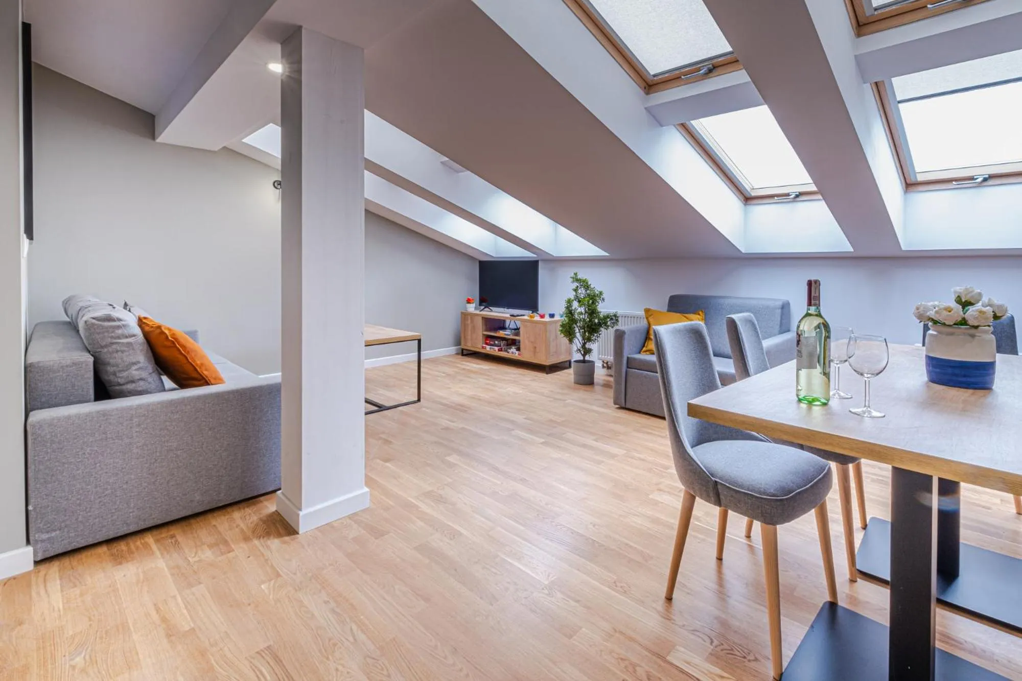 Living room in Old Town Vistula Premium Apartments