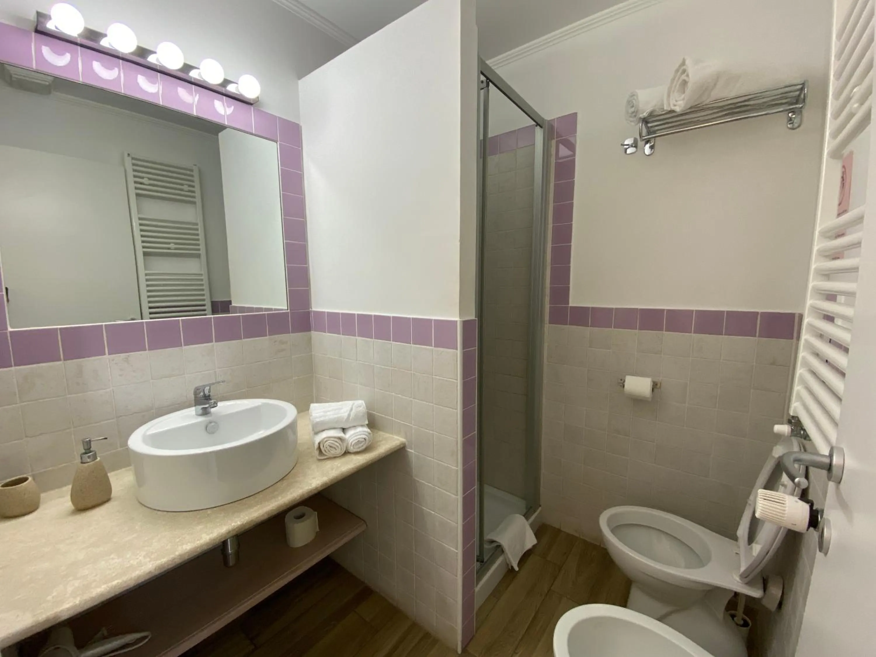 Bathroom in Locanda degli Artisti