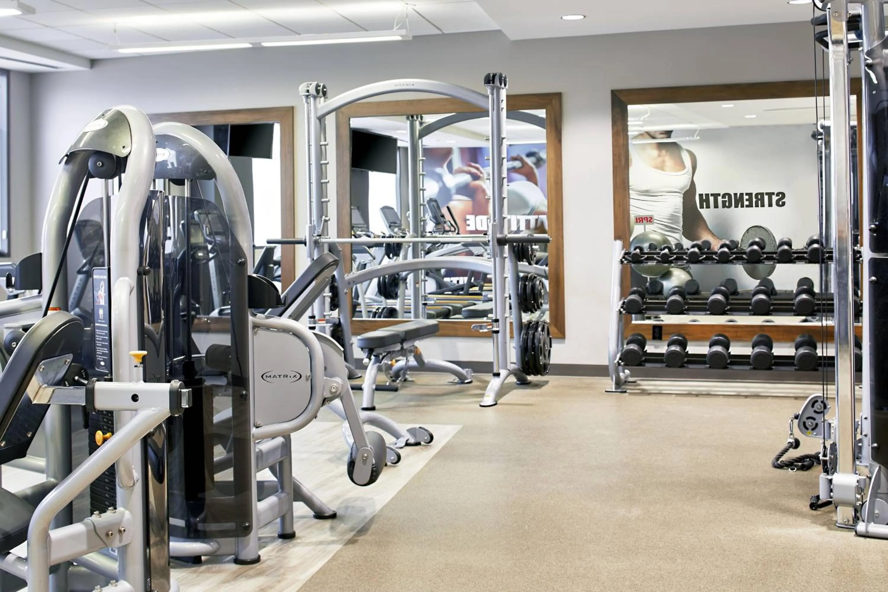 Fitness centre/facilities in Renaissance Chicago Glenview Suites Hotel