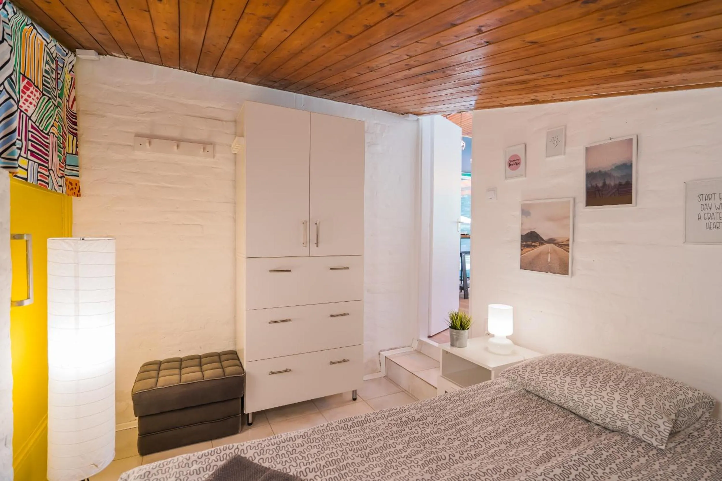 Bed in Villa Mária Vendégház
