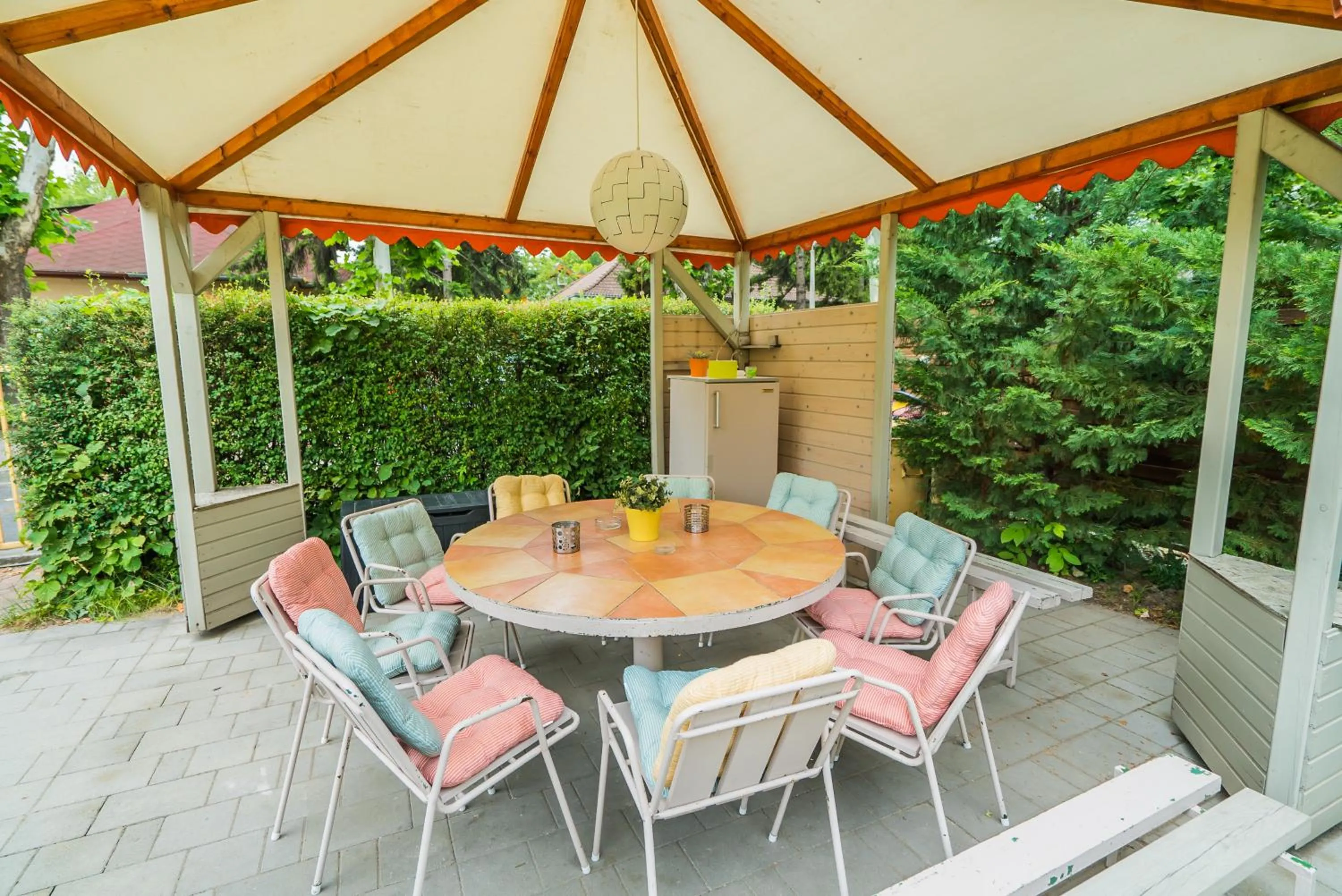 Patio in Villa Mária Vendégház