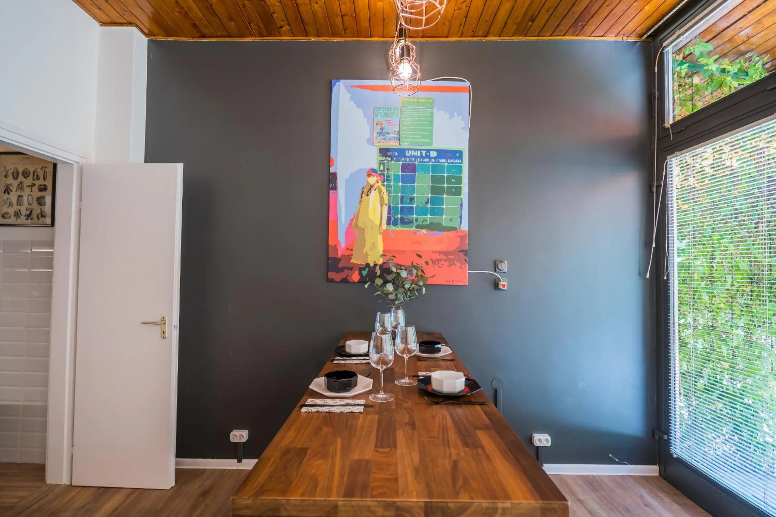 Dining area in Villa Mária Vendégház