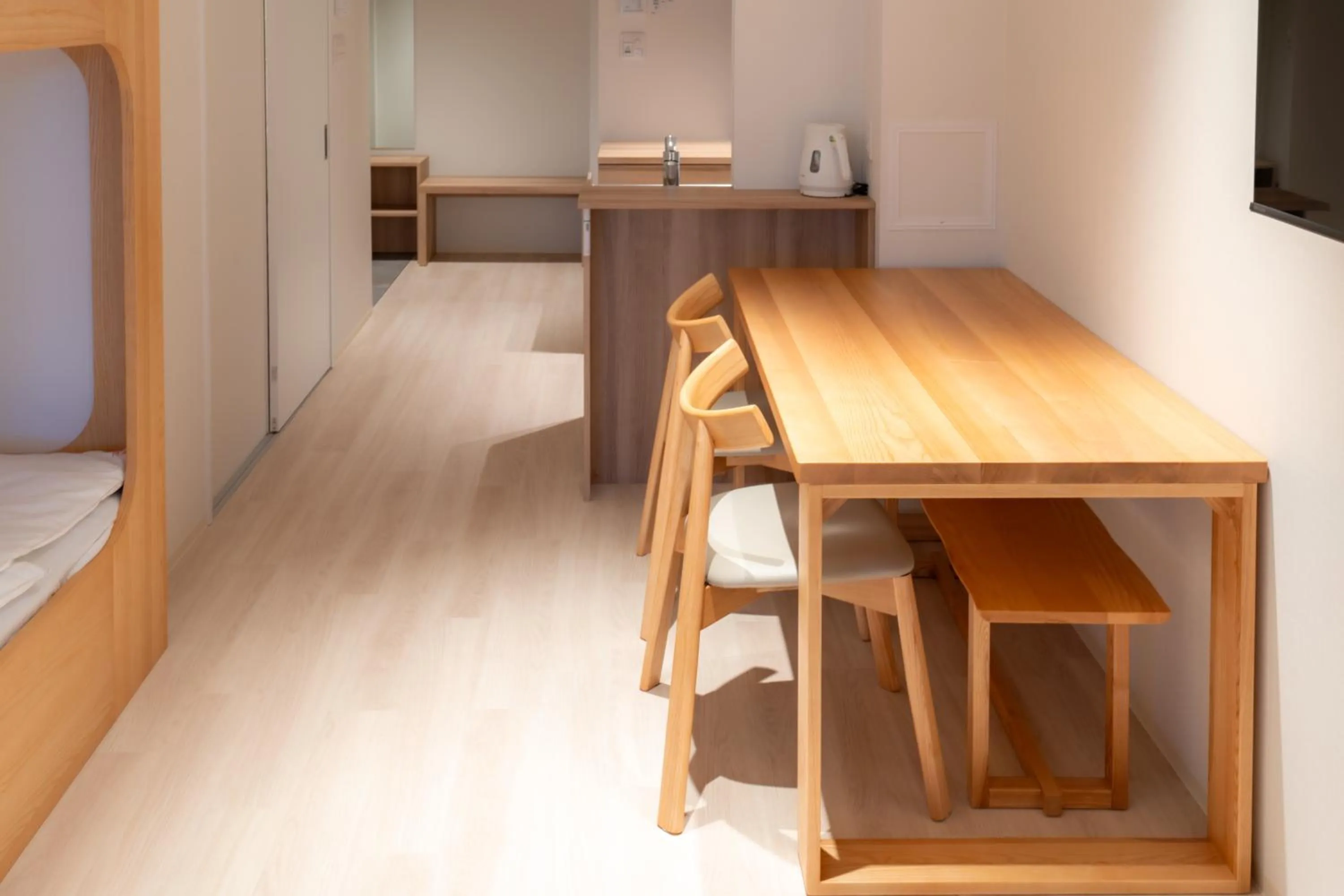 Bed in INA HOUSE Nijojo