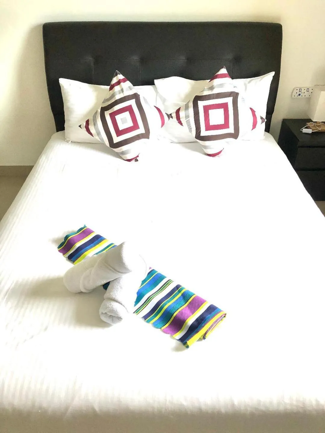 Bed in Kerteh Apartment