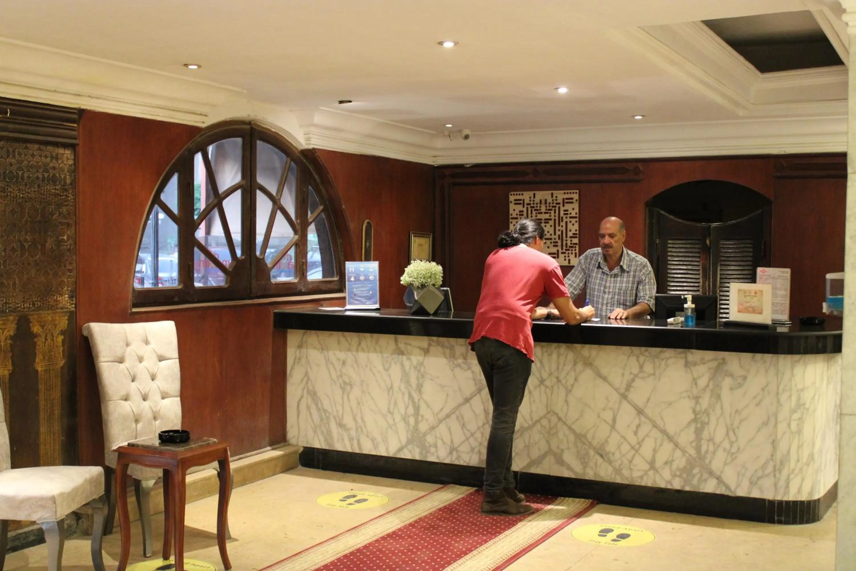 Staff in Maxim Hotel