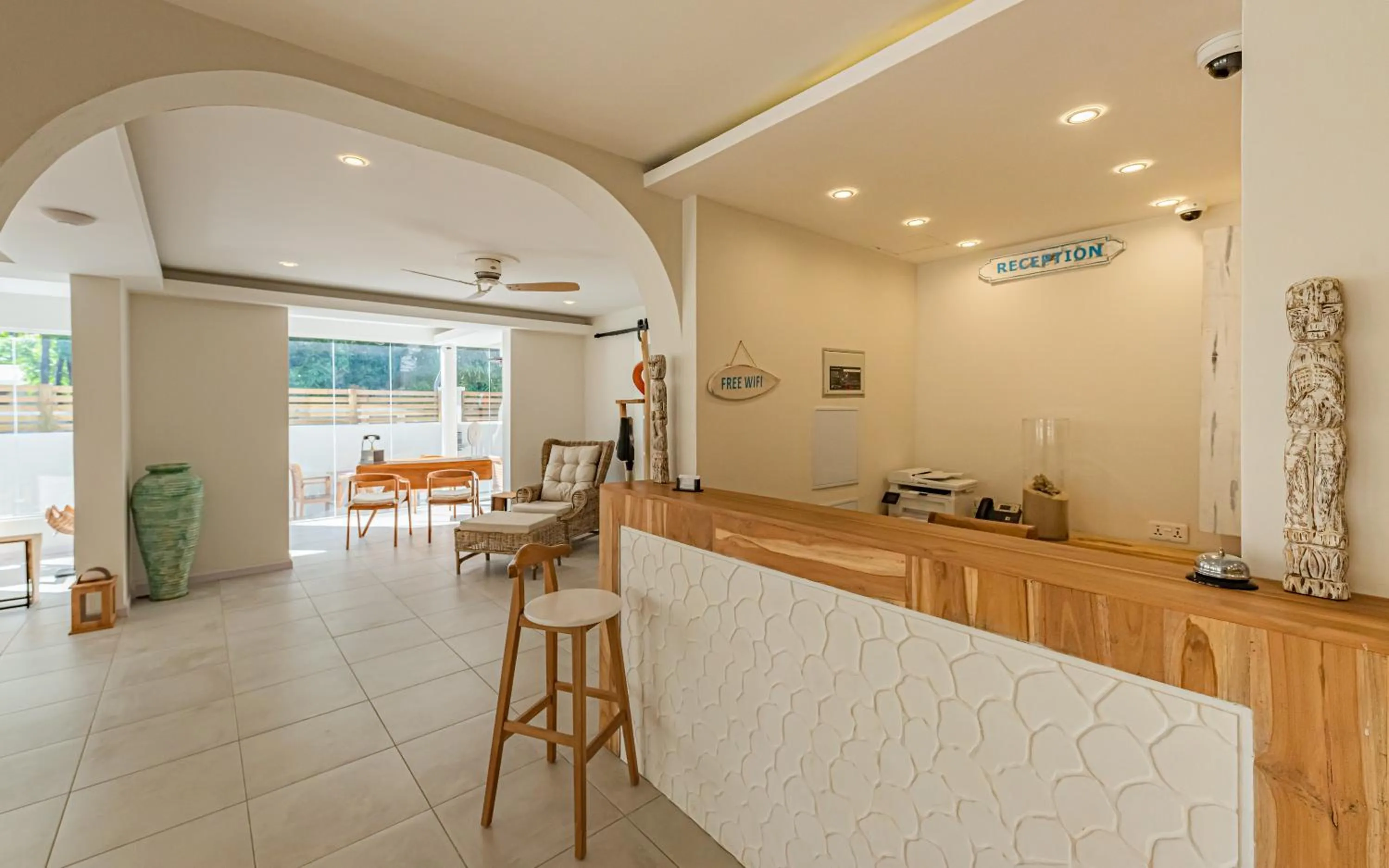 Lobby or reception in Seastar Hotel