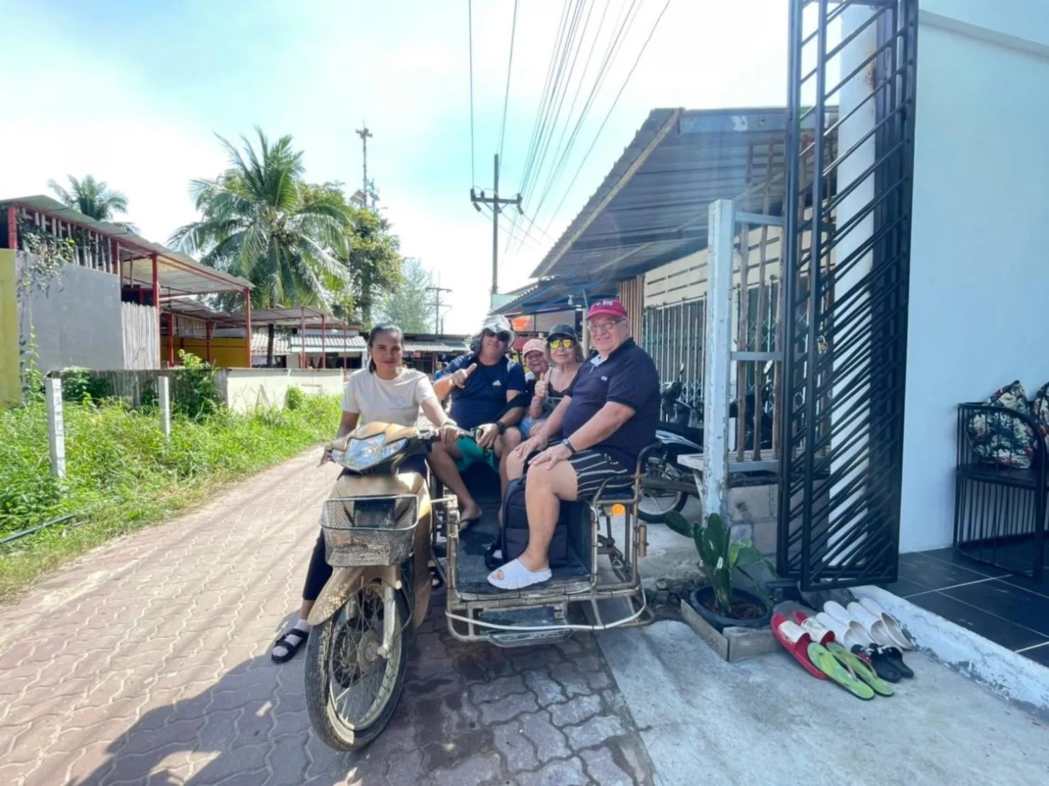 group of guests in MOOK BOONCHU HOTEL