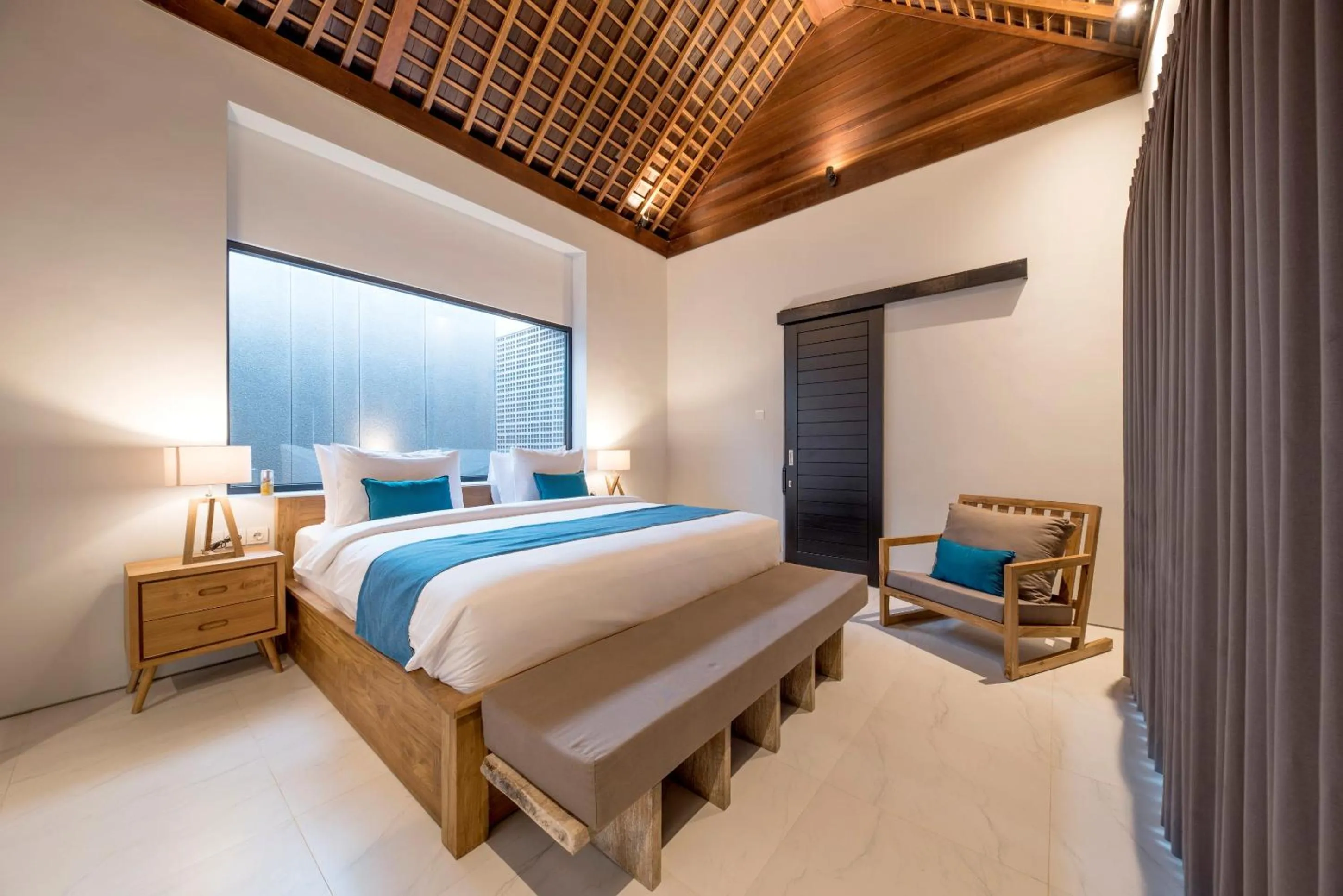 Bedroom, Bed in Villa DeDayuh Seminyak