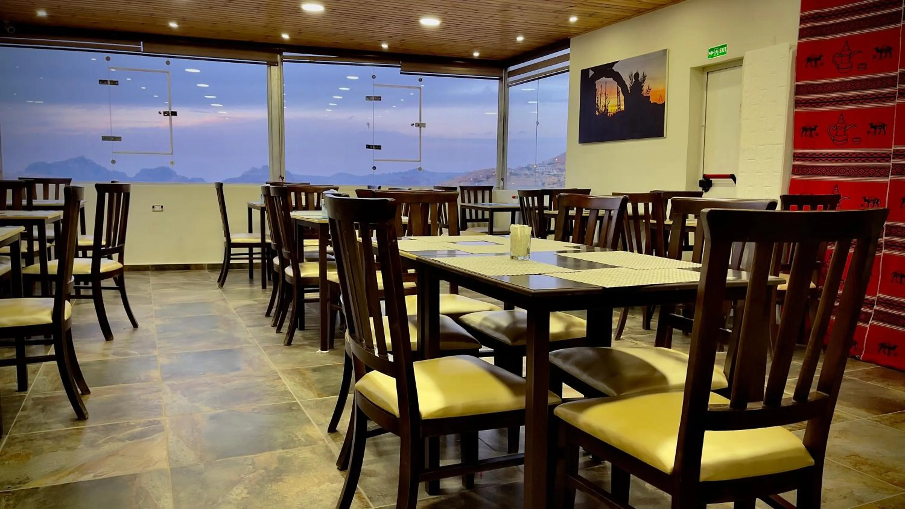 Restaurant/places to eat in Petra Sofsaf Hotel