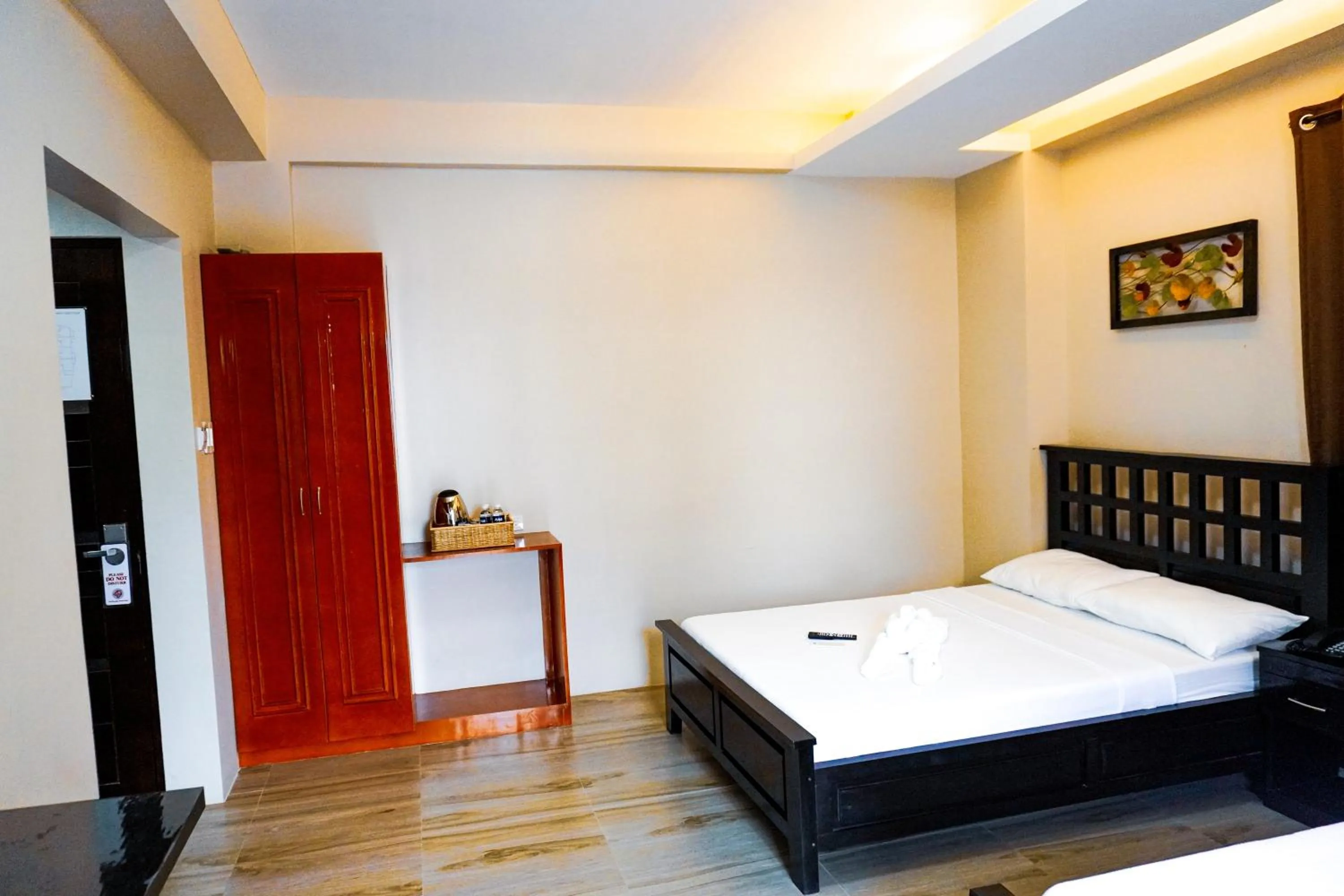 Bed in The Mang-Yan Grand Hotel powered by Cocotel