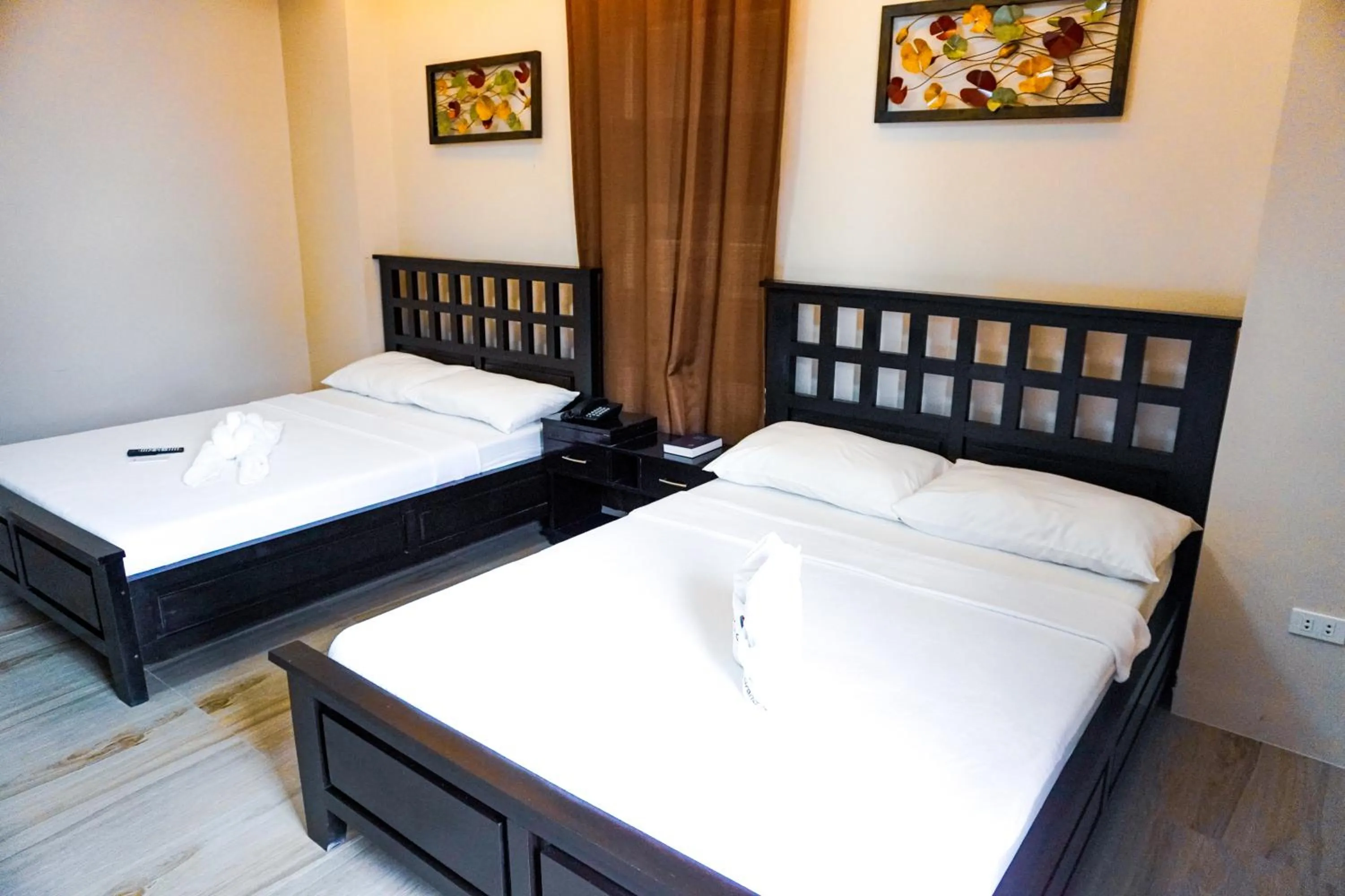 Bed in The Mang-Yan Grand Hotel powered by Cocotel