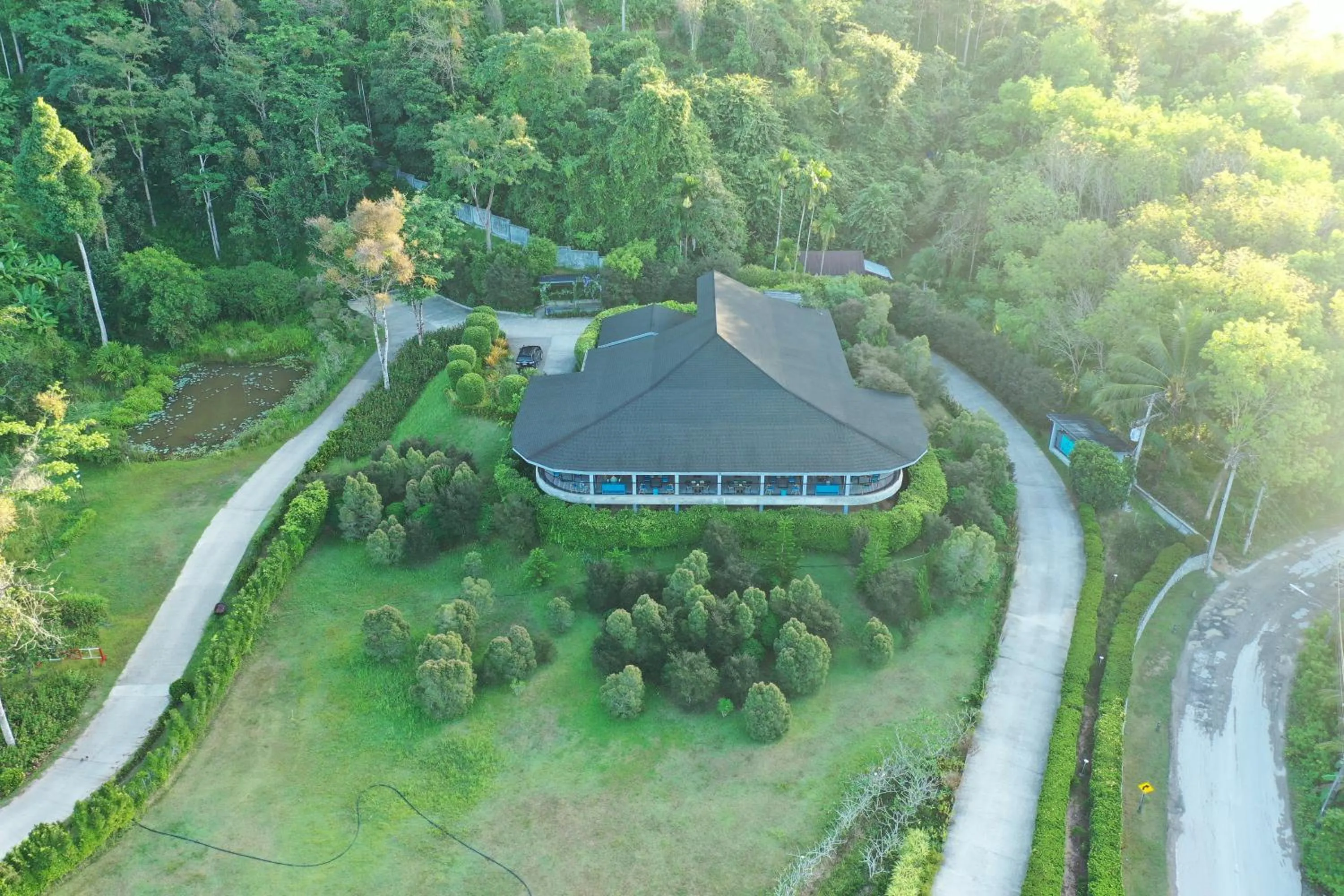 Bird's eye view in Khaolak Blue Sky Villa