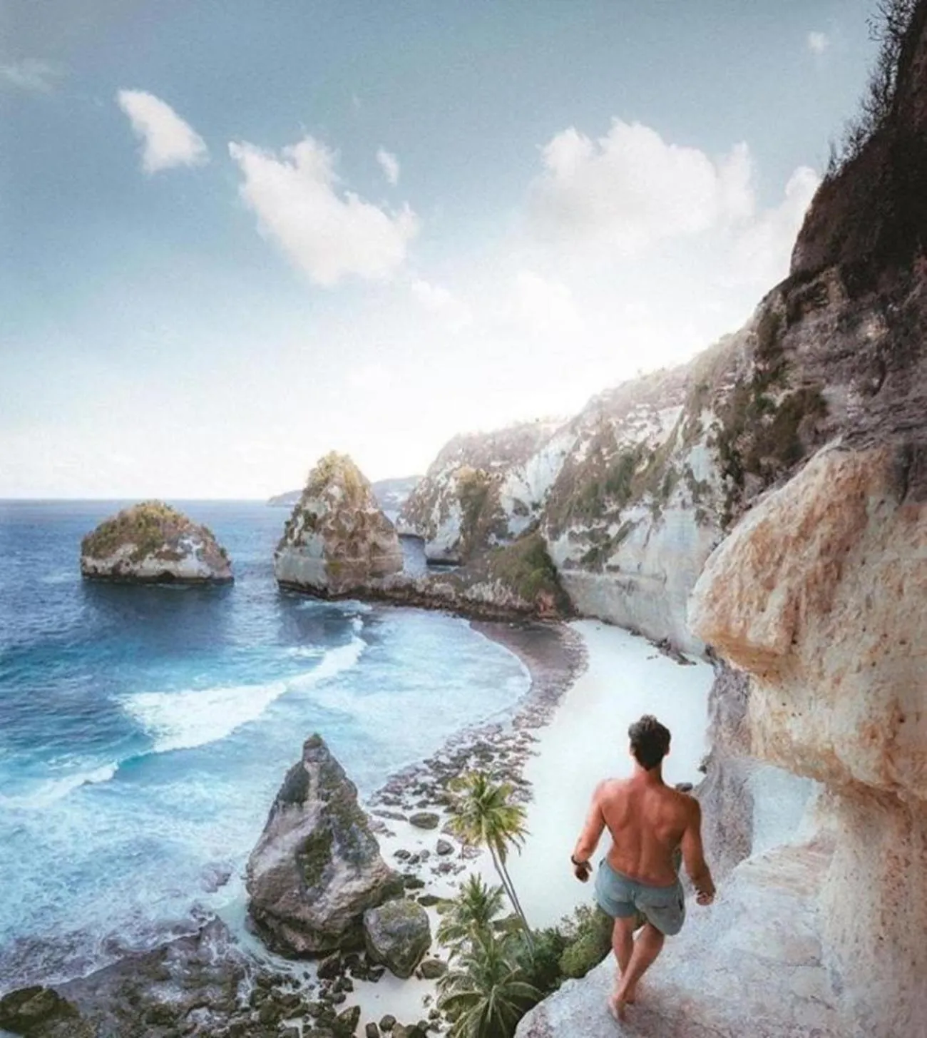 People in Diamond Beach Bungalow