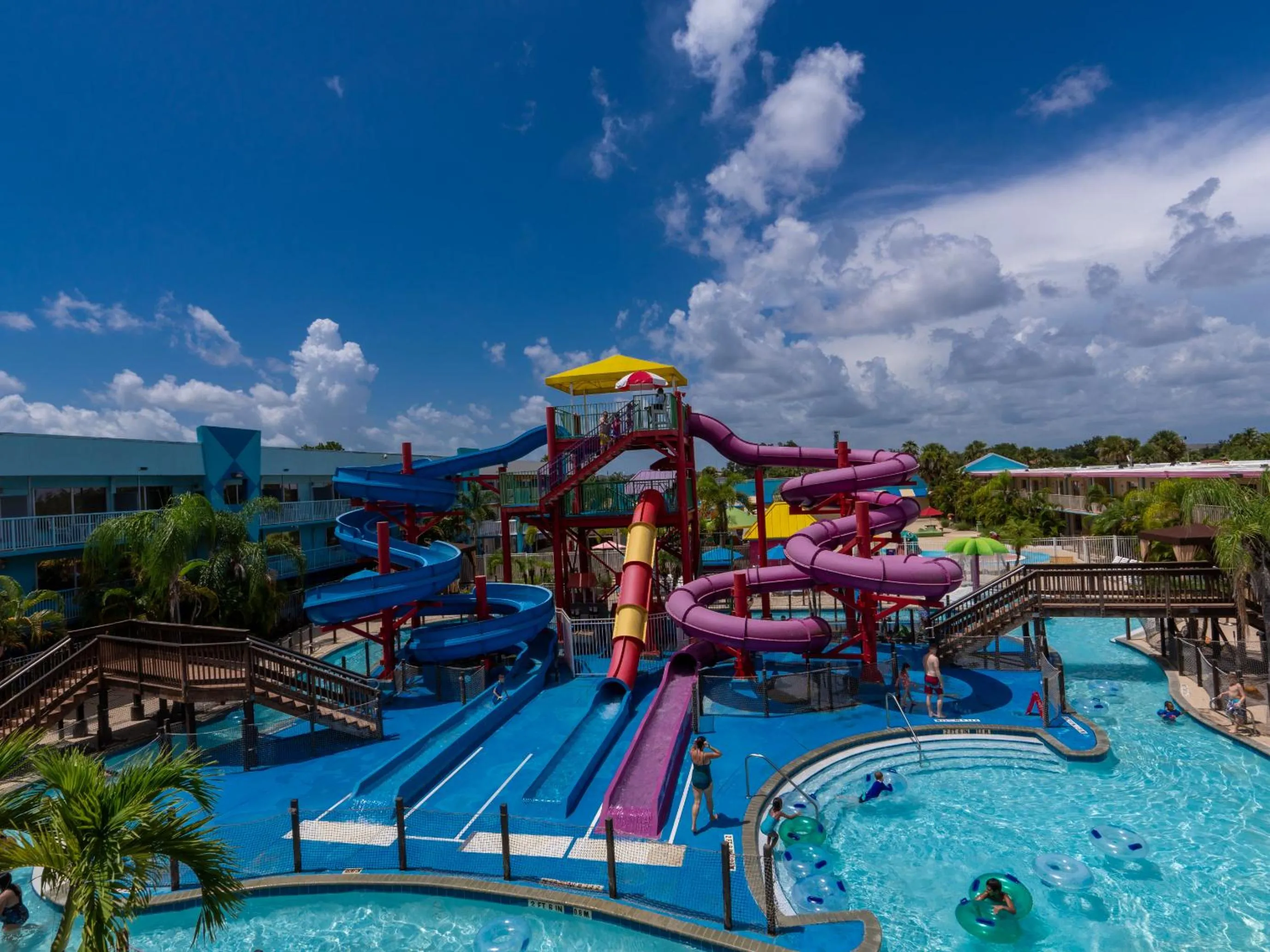 Aqua park in Ramada by Wyndham Flamingo Water Park