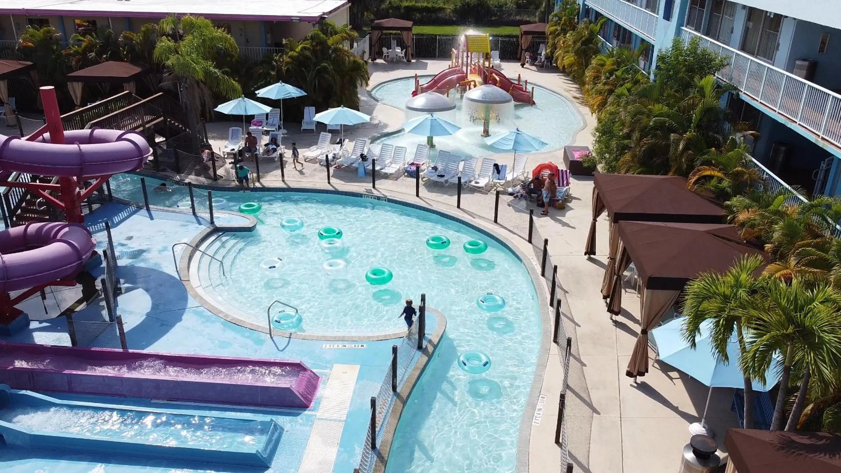Aqua park in Ramada by Wyndham Flamingo Water Park