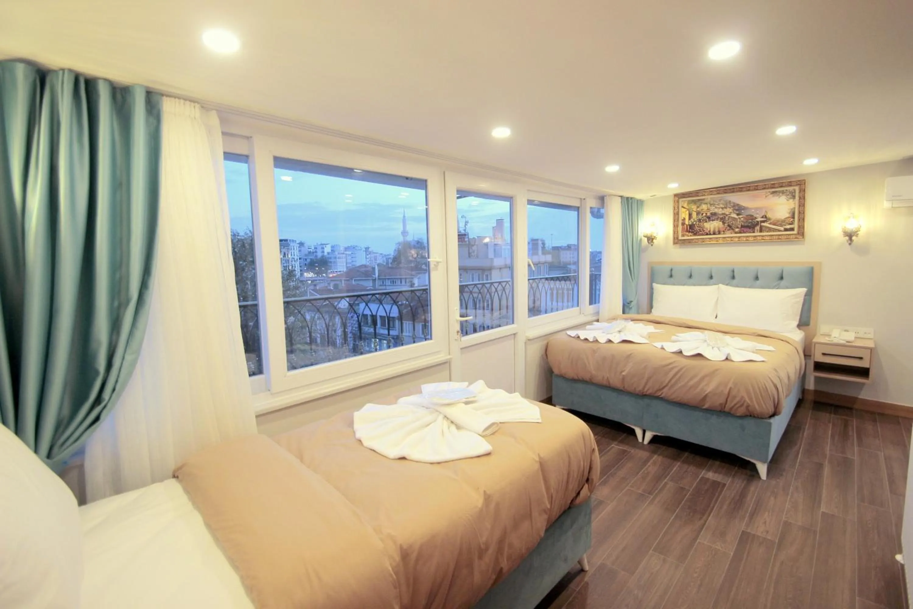 Photo of the whole room, Bed in Hira Hotel