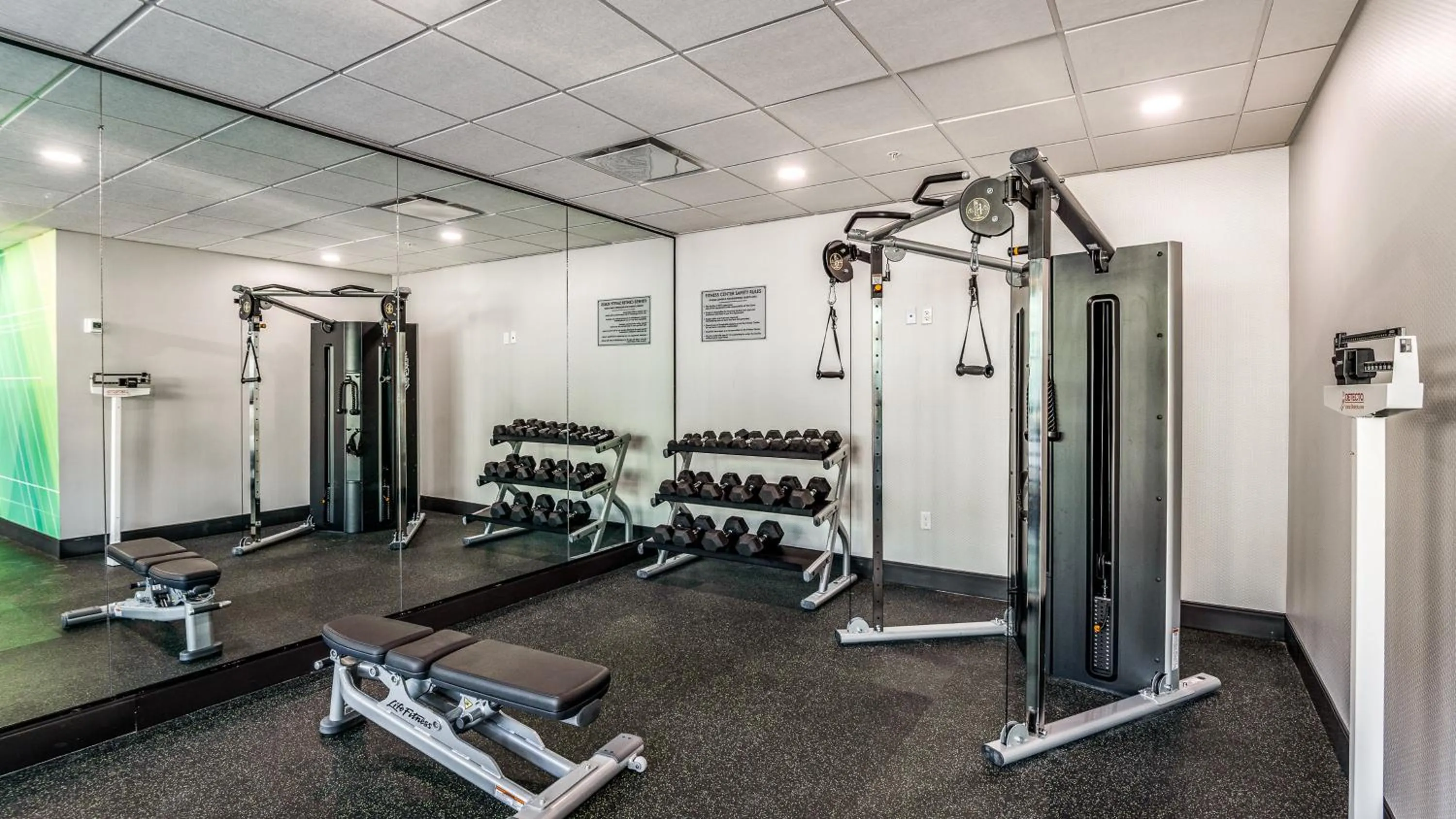 Fitness centre/facilities in Staybridge Suites Dallas Market Ctr Love Field by IHG