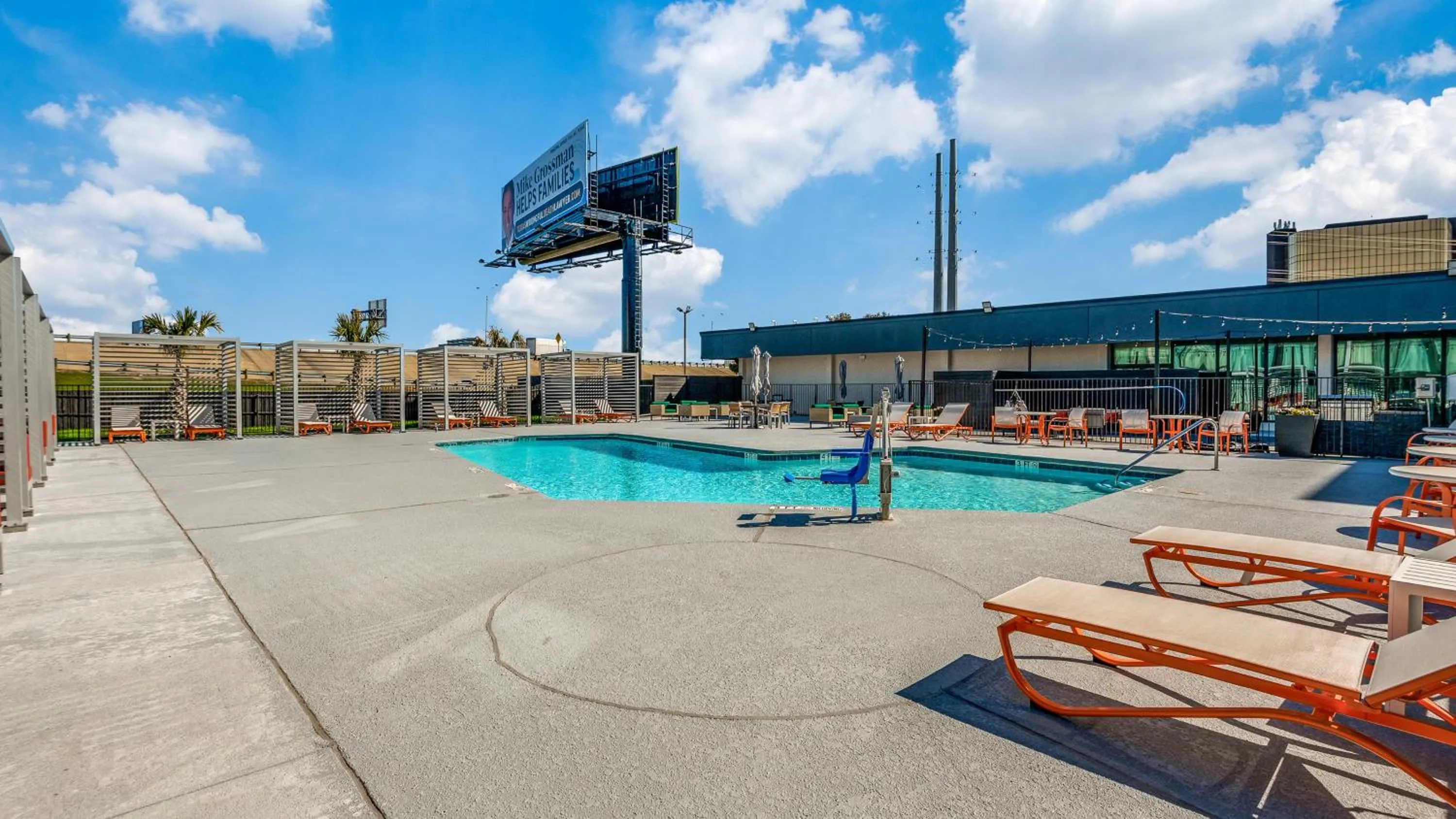 Swimming pool in Staybridge Suites Dallas Market Ctr Love Field by IHG