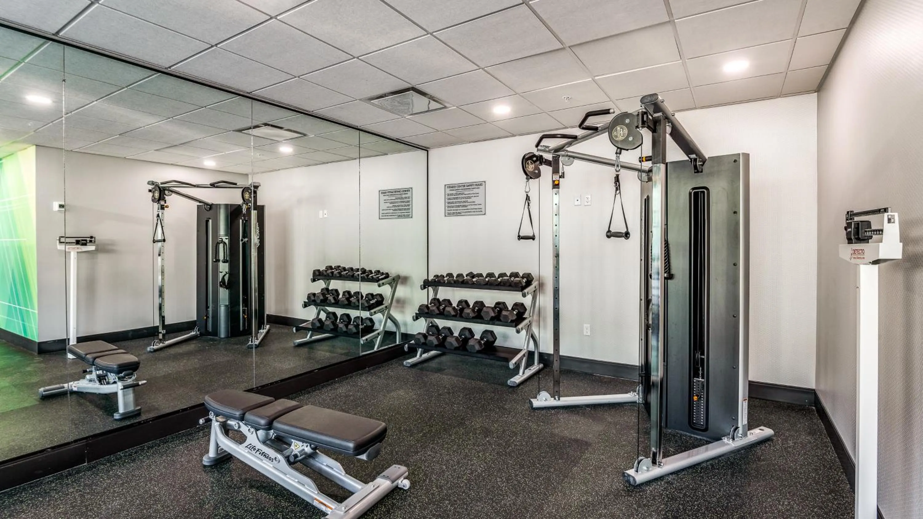 Fitness centre/facilities in Staybridge Suites Dallas Market Ctr Love Field by IHG