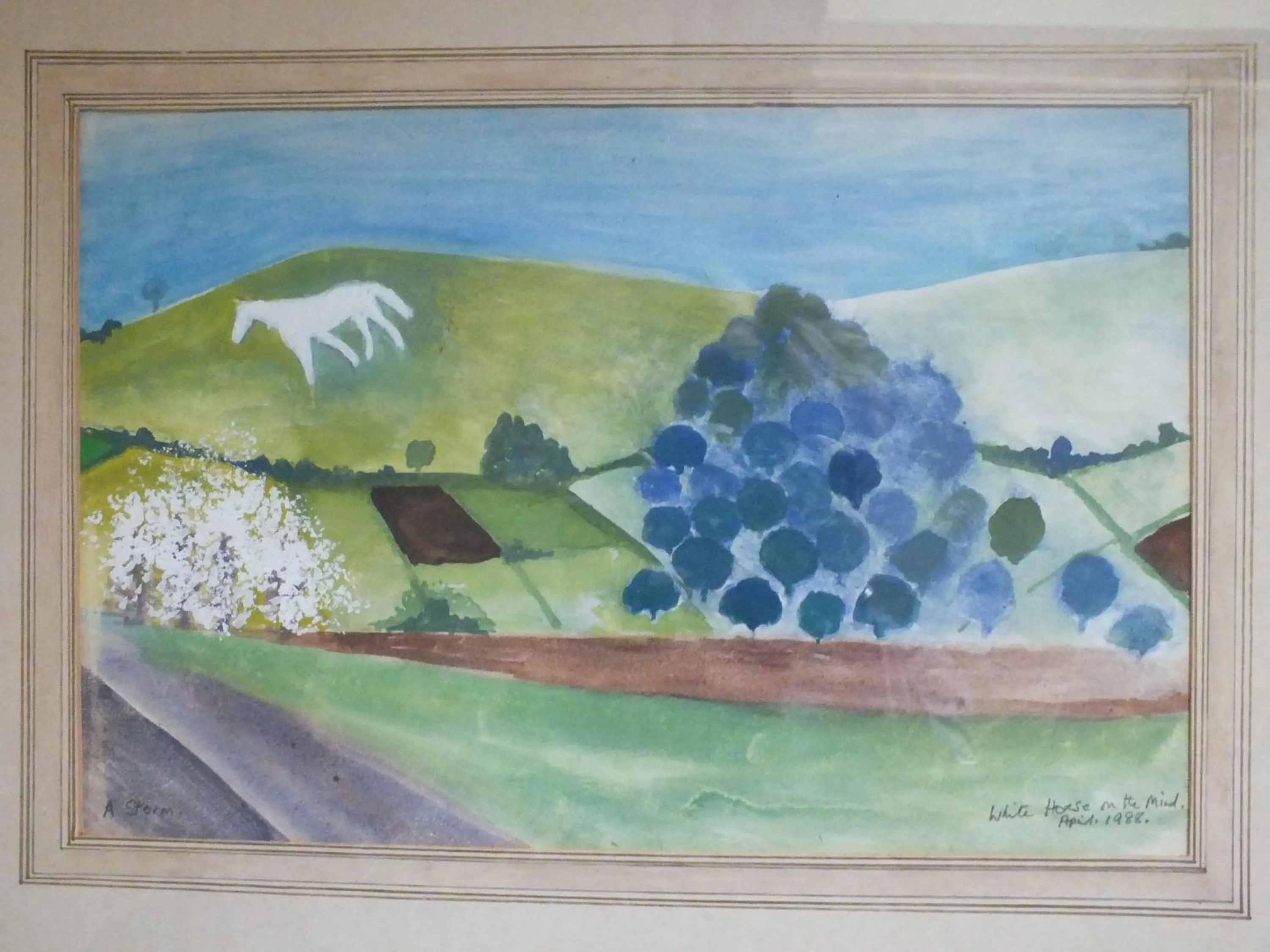 Decorative detail in Herb Cottage