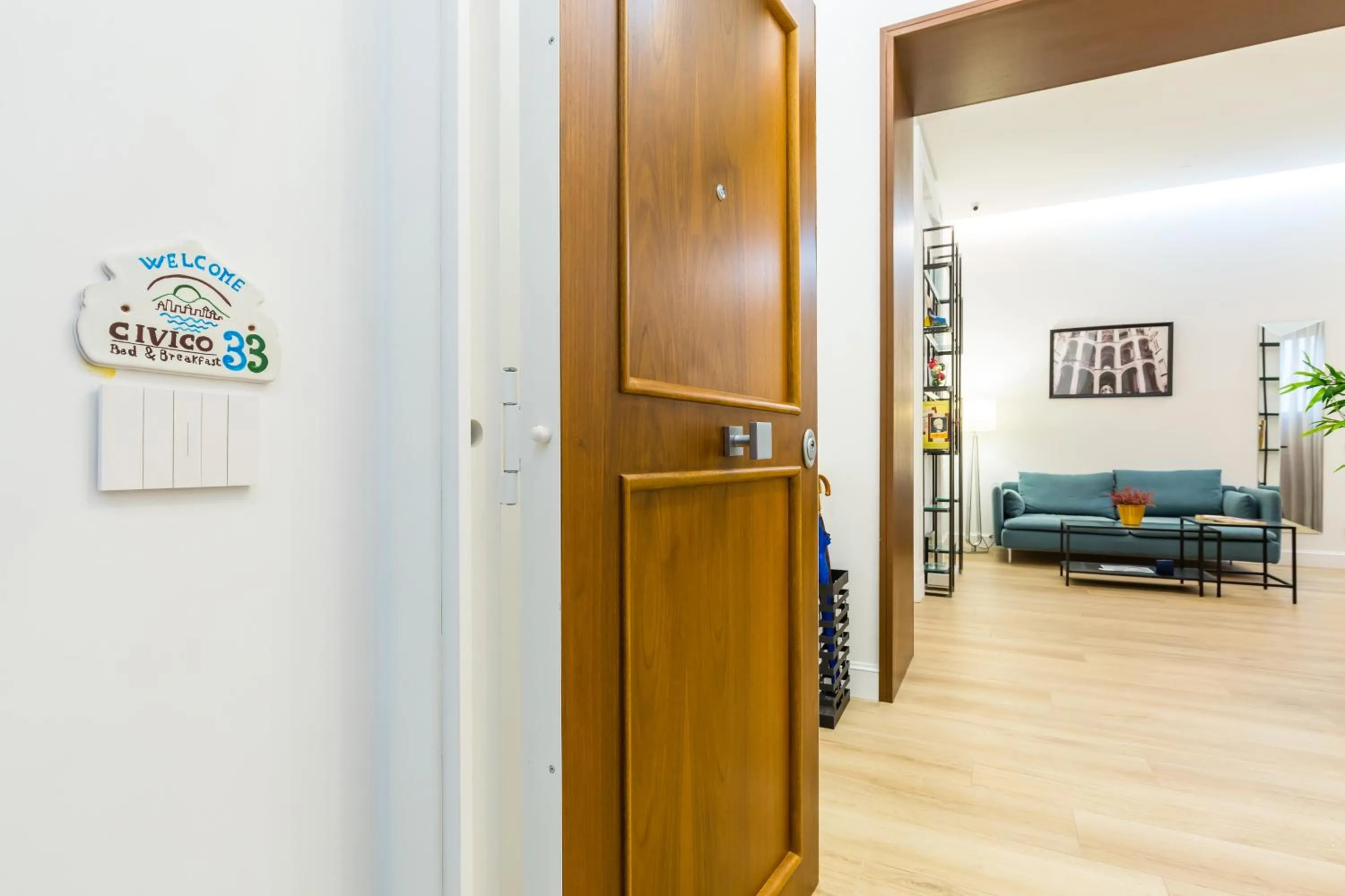 Facade/entrance in B&B Civico 33