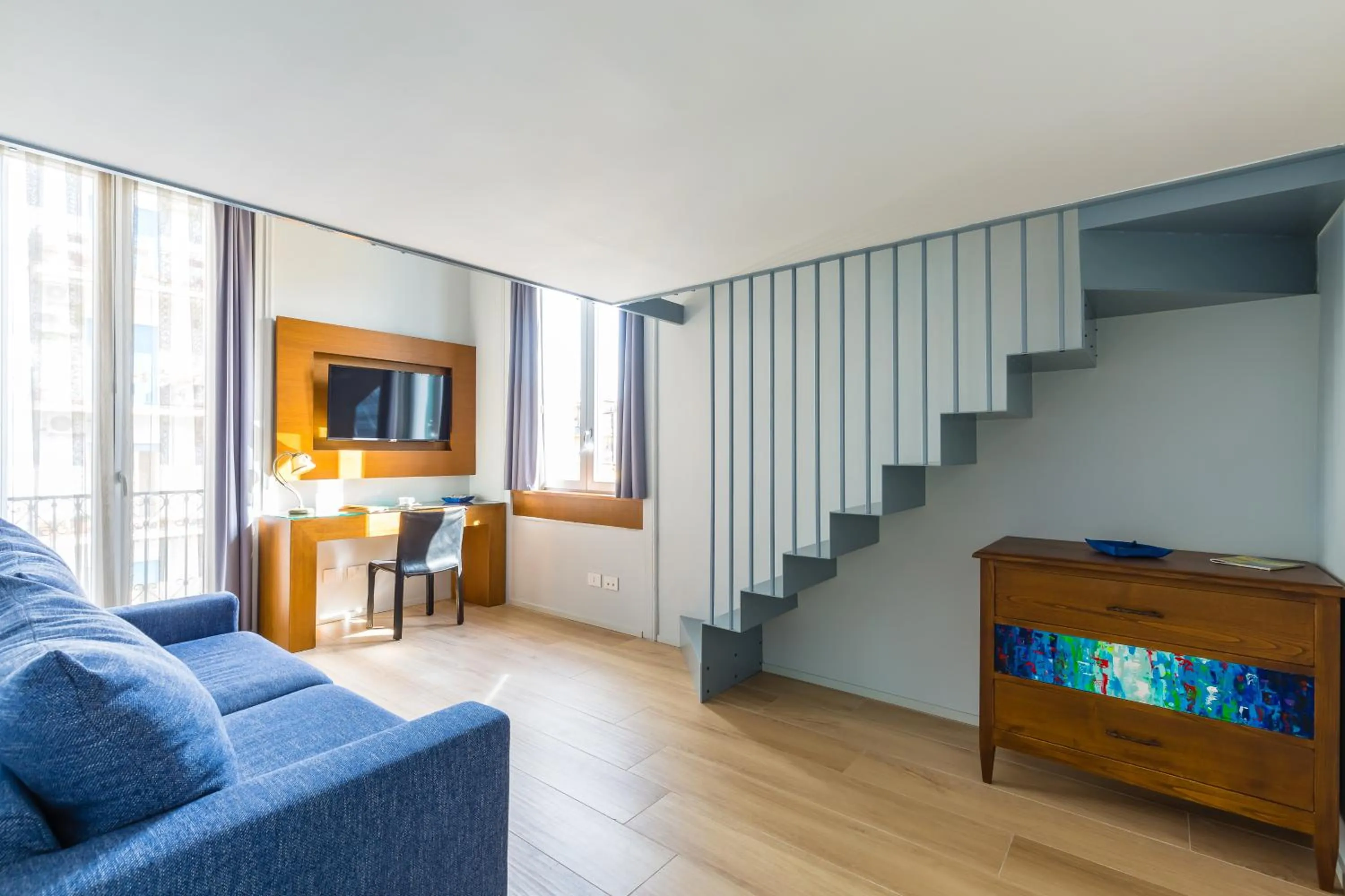 Communal lounge/ TV room in B&B Civico 33