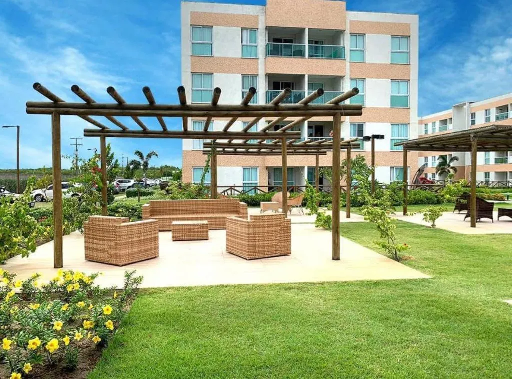 Patio in Flat Porto de Galinhas