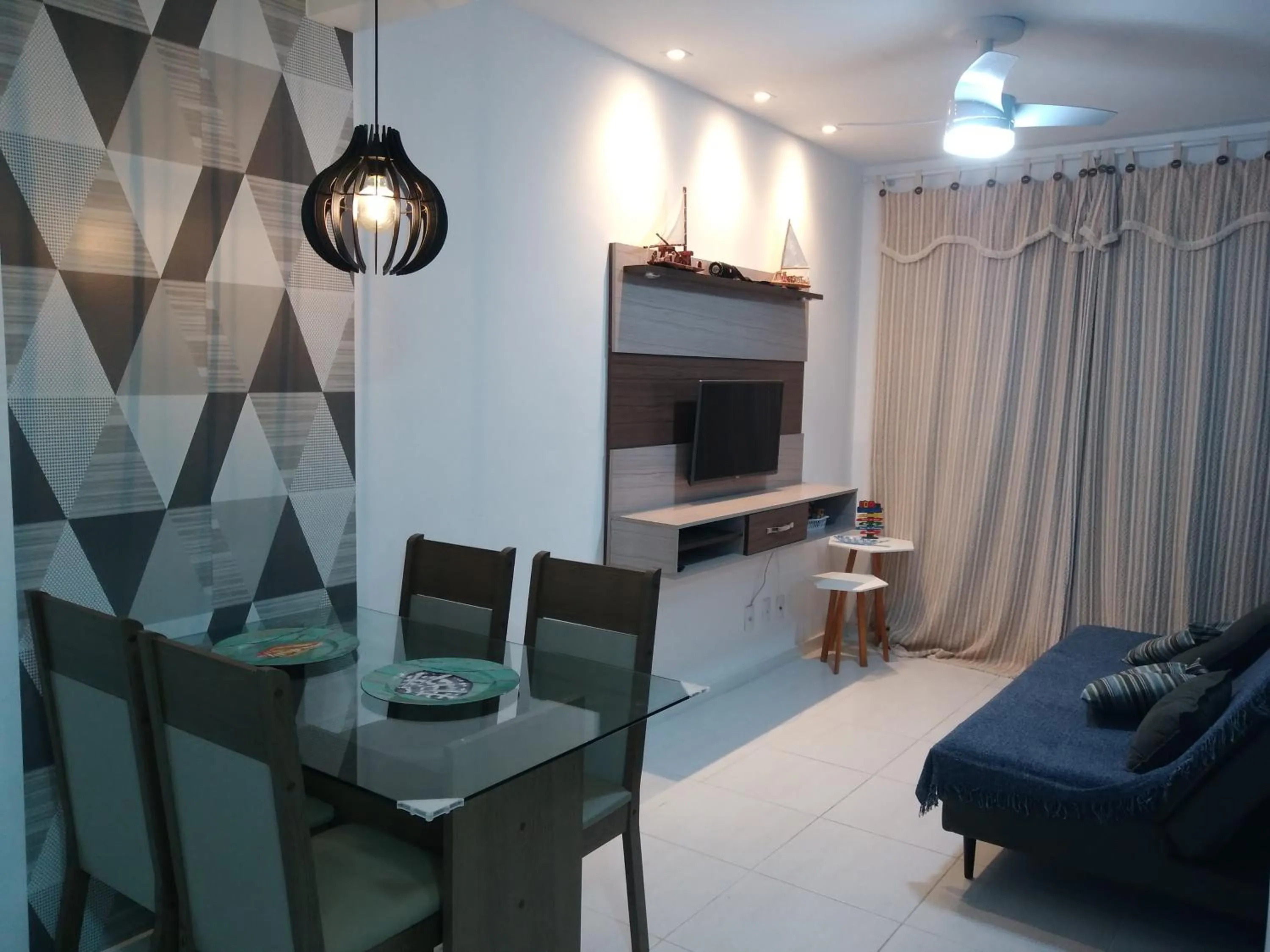 Living room in Flat Porto de Galinhas