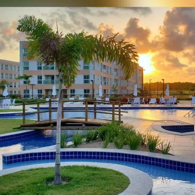 Swimming pool in Flat Porto de Galinhas