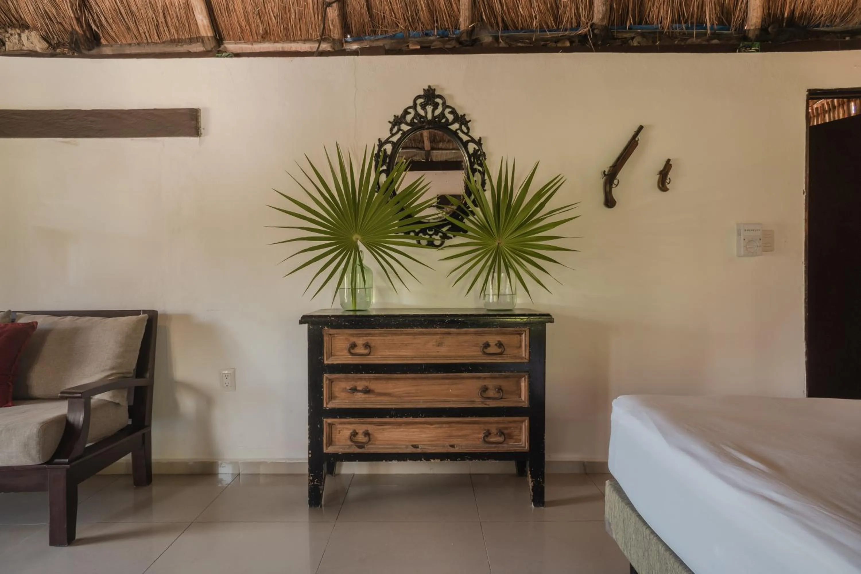 Bed in Playa Esperanza Tulum