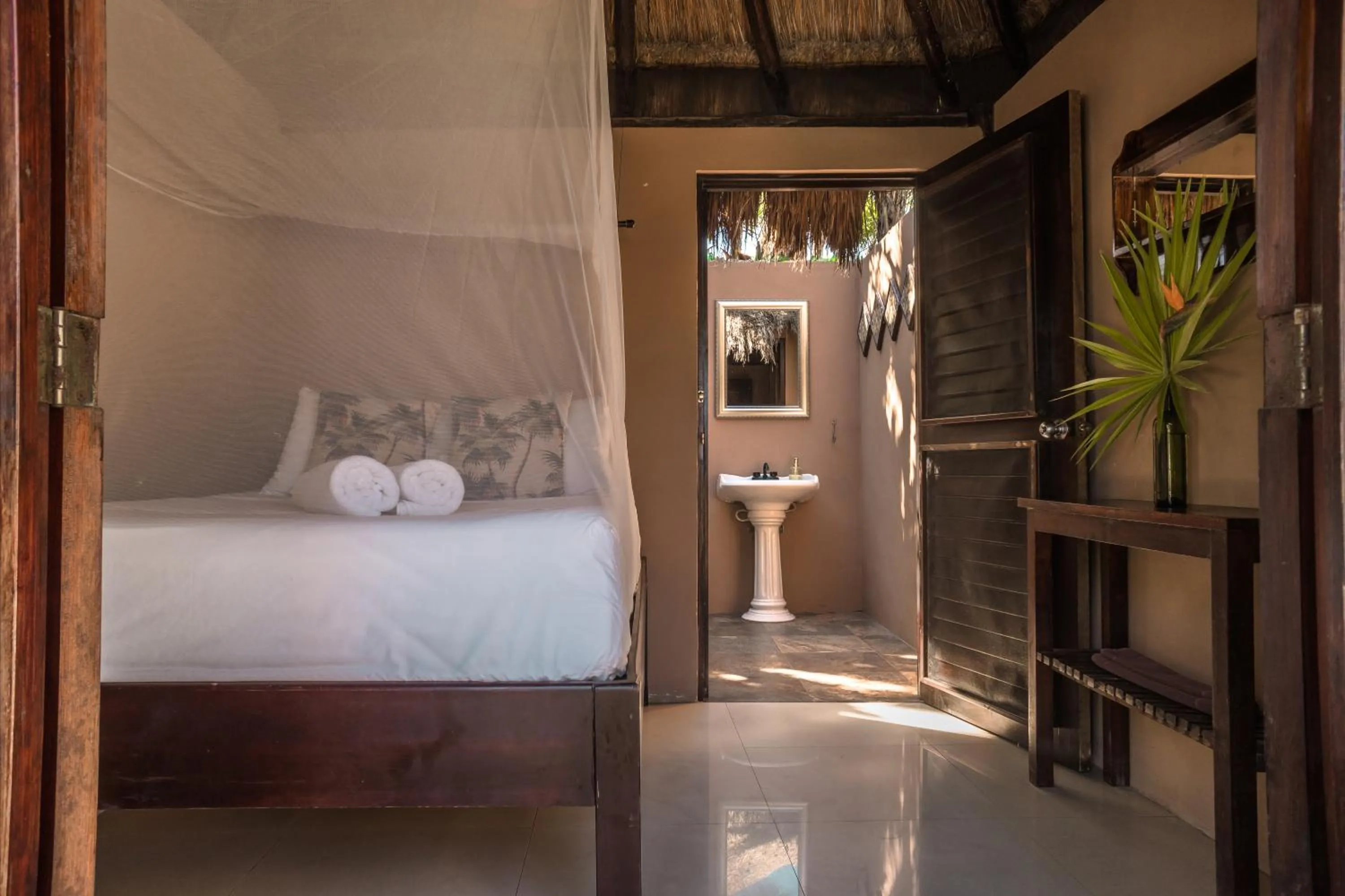 Bed in Playa Esperanza Tulum