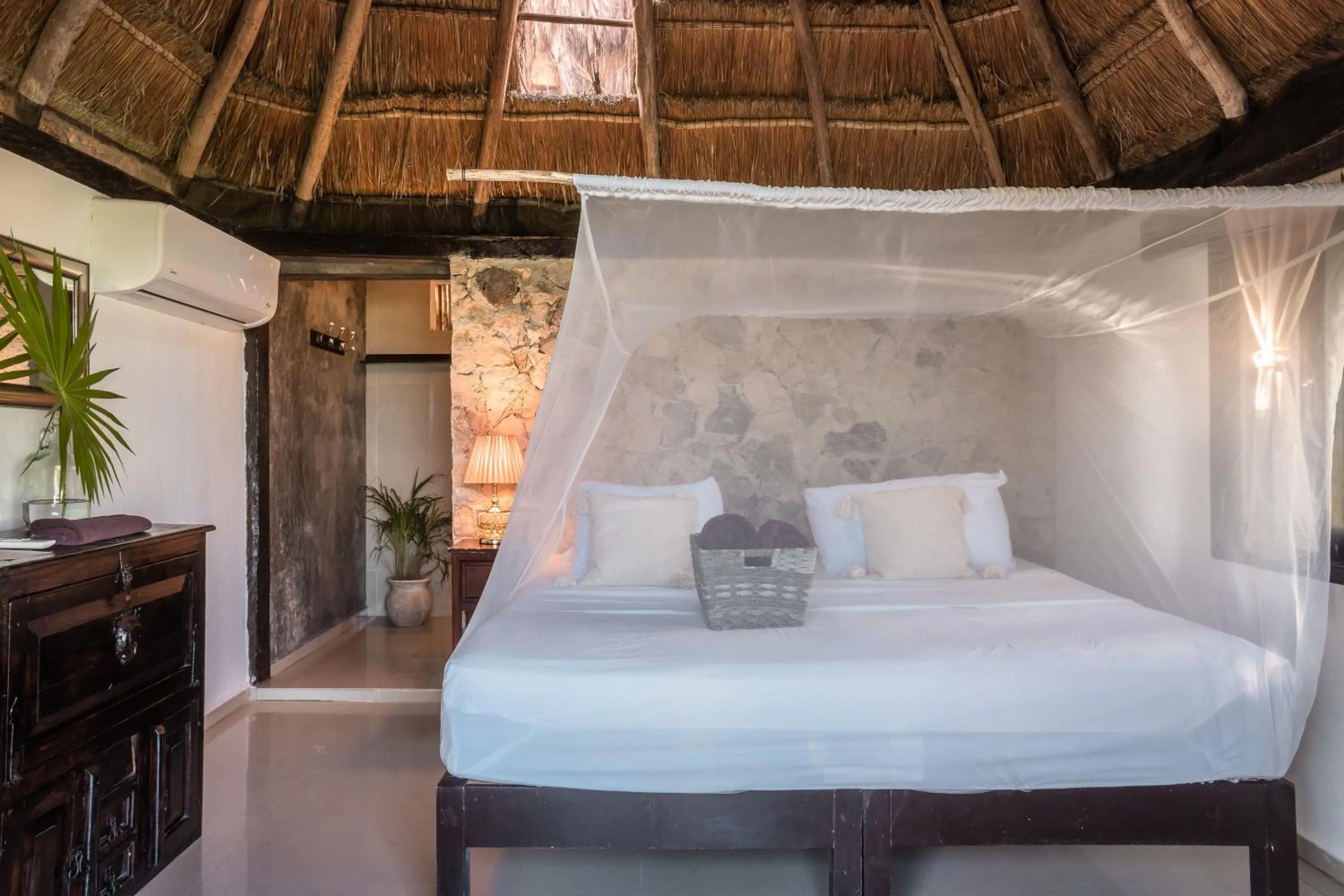 Bed in Playa Esperanza Tulum