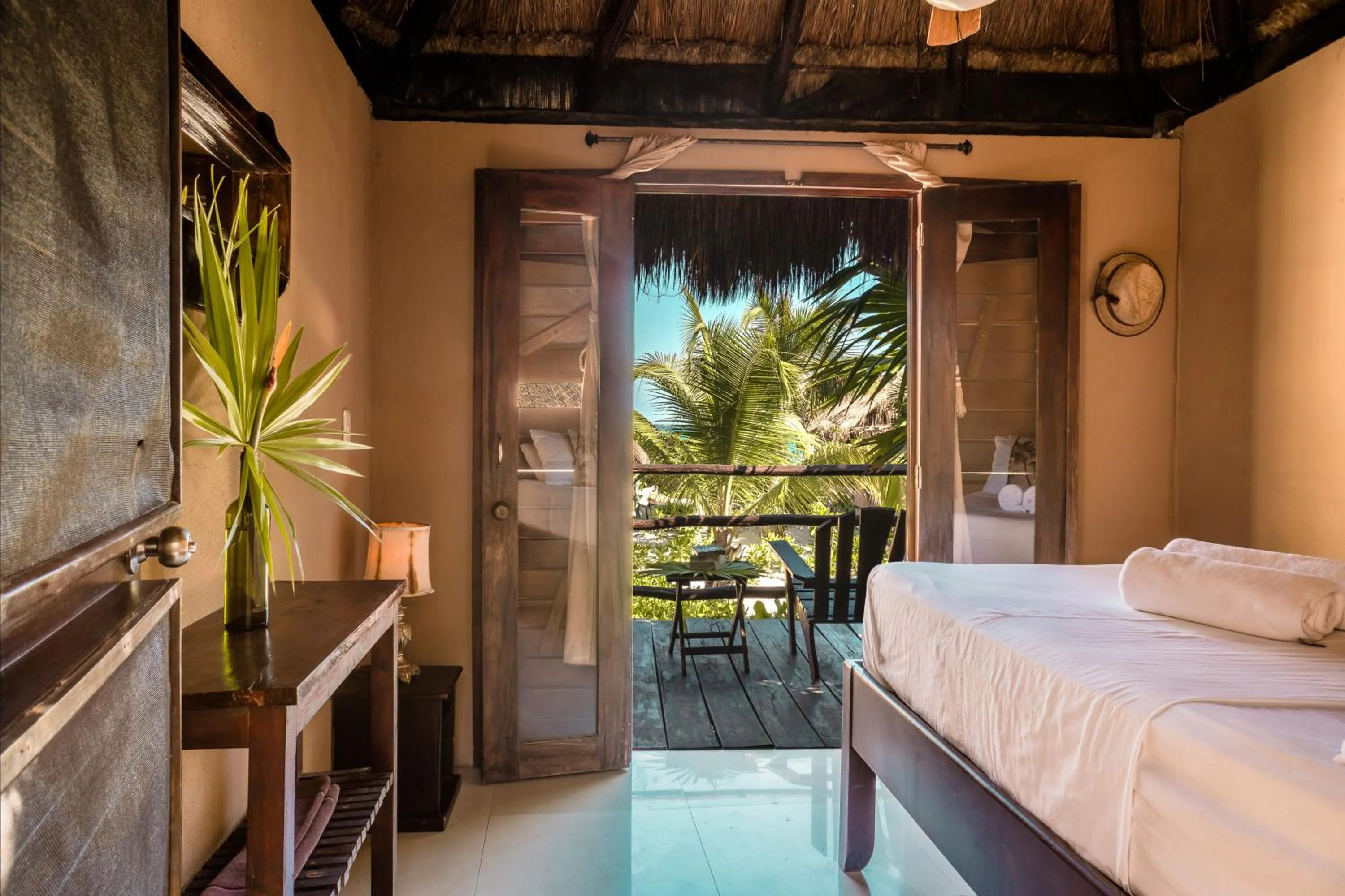 Bed in Playa Esperanza Tulum