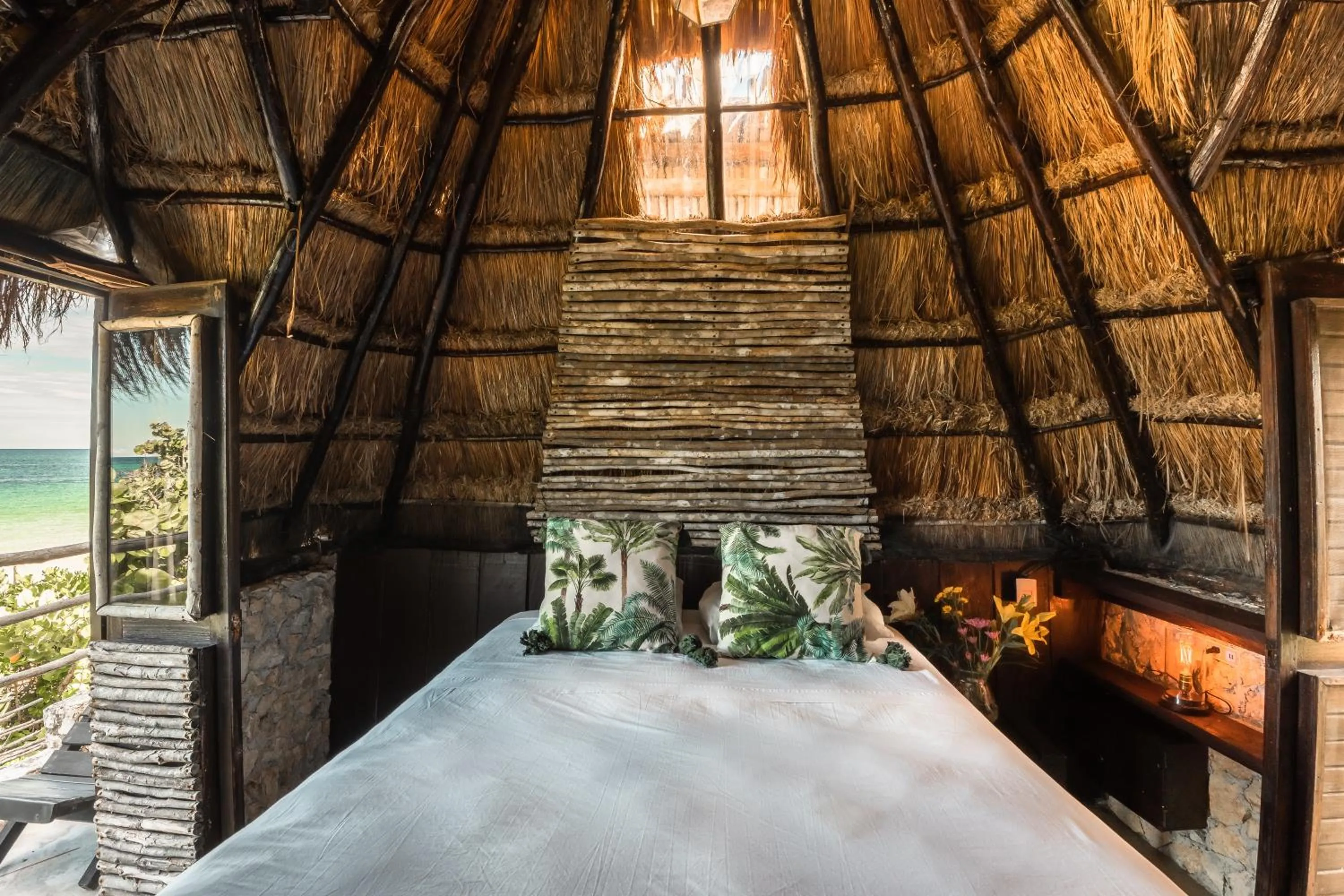 Bed in Playa Esperanza Tulum