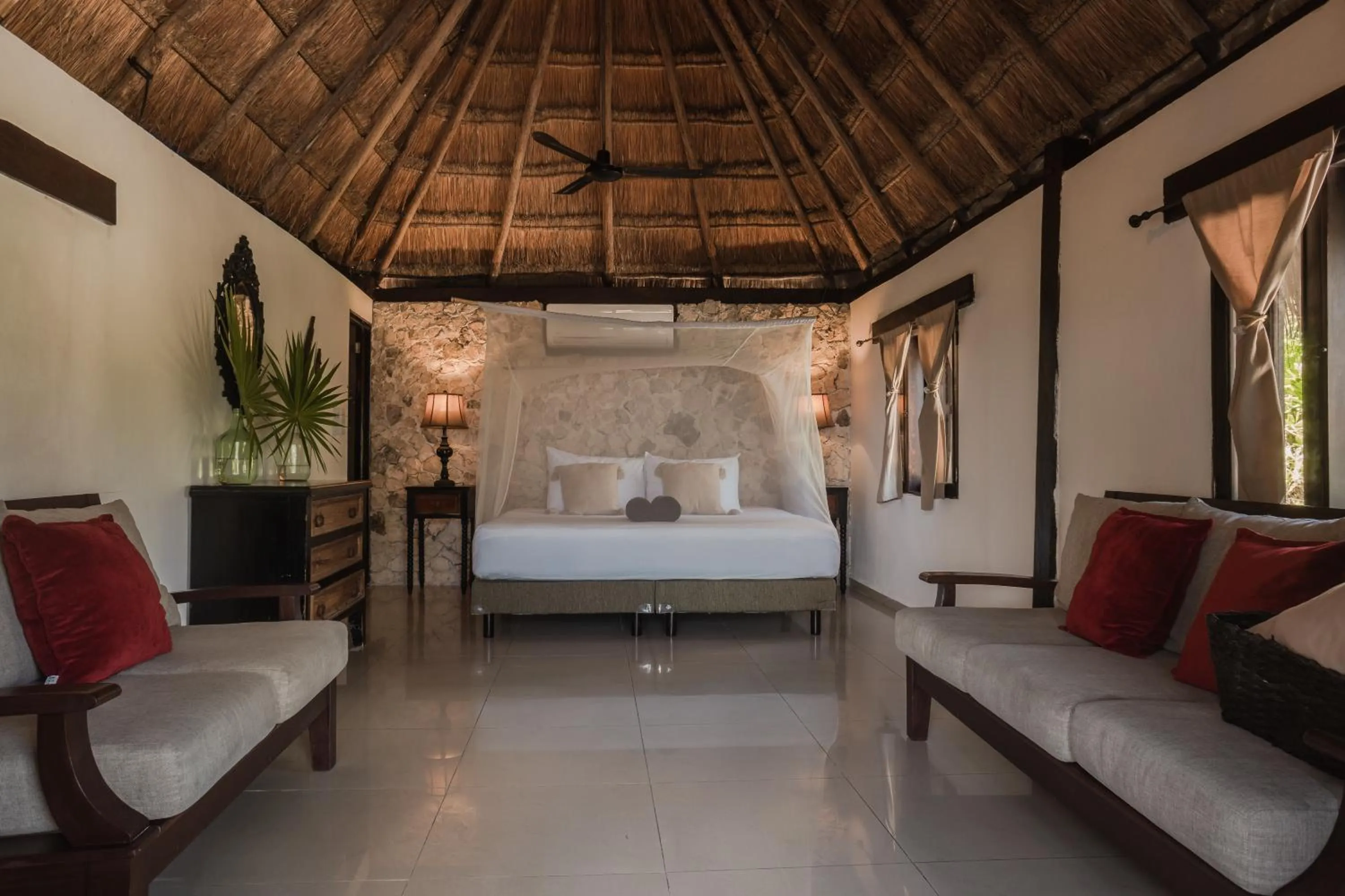 Bed in Playa Esperanza Tulum