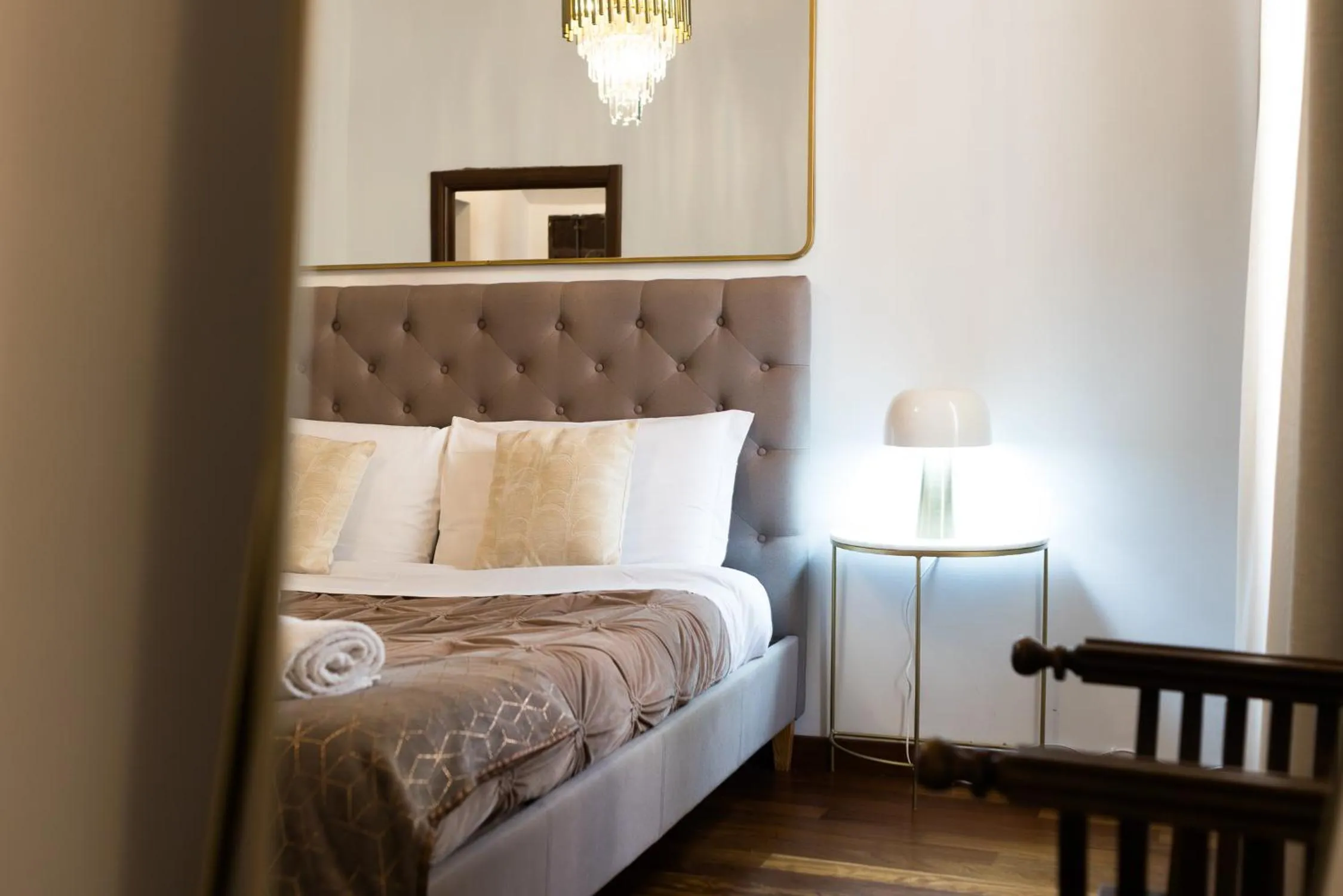 Bedroom, Bed in DrsRome - Roman's Ruins Colosseum