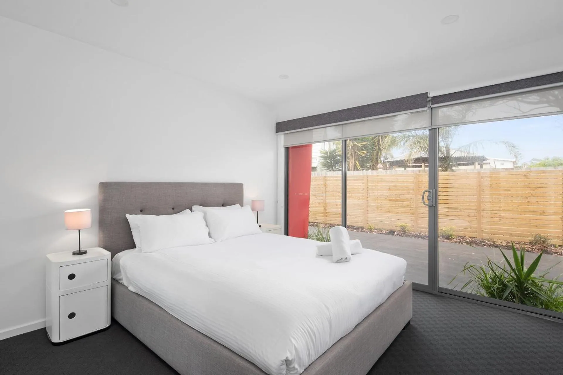 Bedroom, Bed in Phillip Island Townhouses