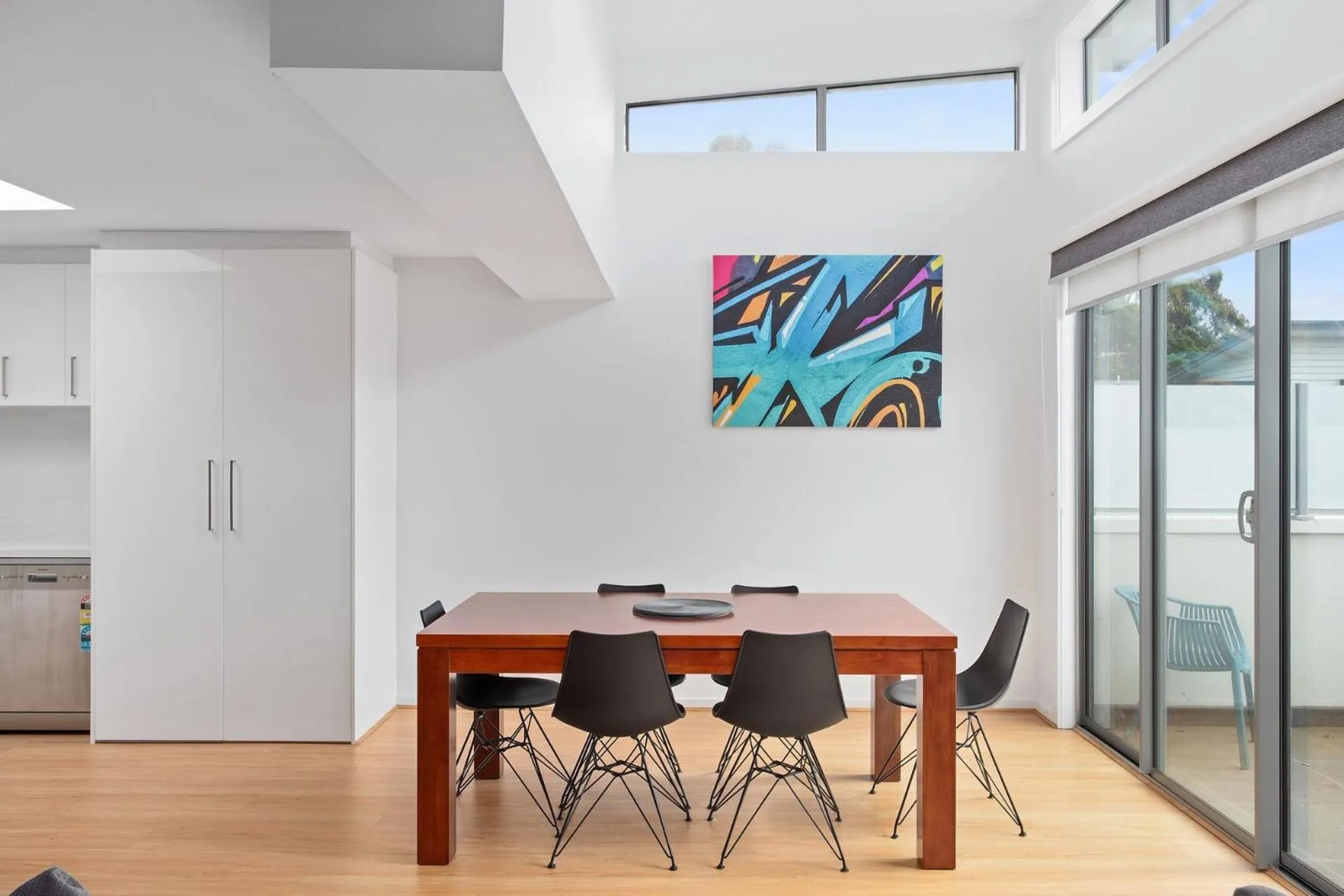 Dining area in Phillip Island Townhouses