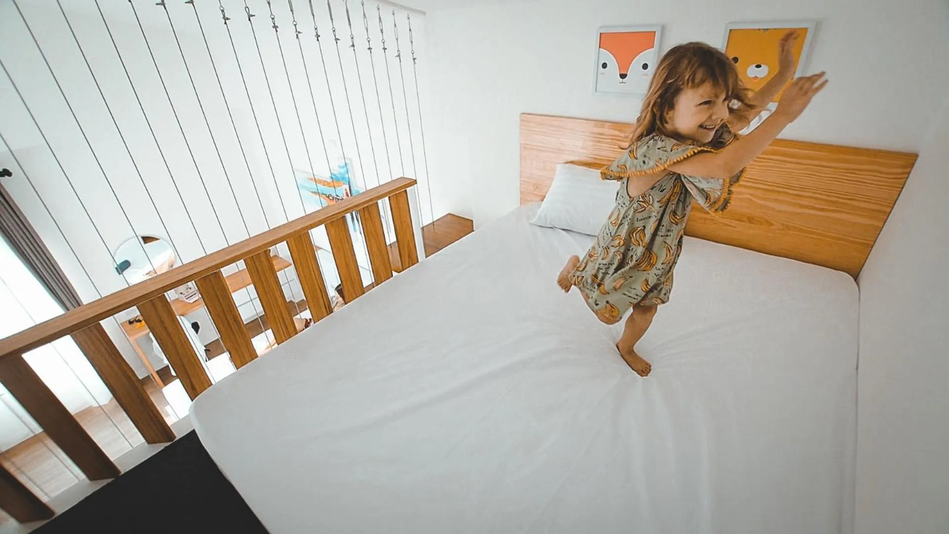Bedroom, Bed in Happy Family Villa