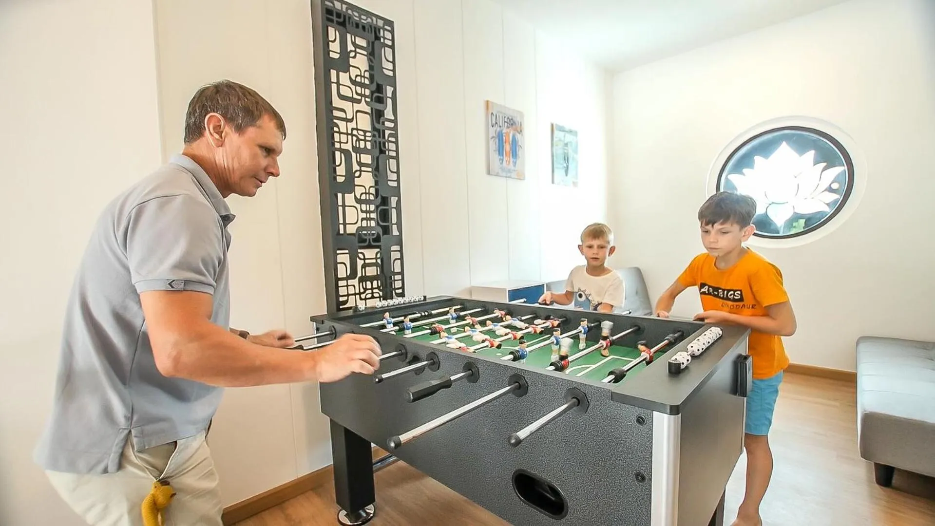 Game Room in Happy Family Villa