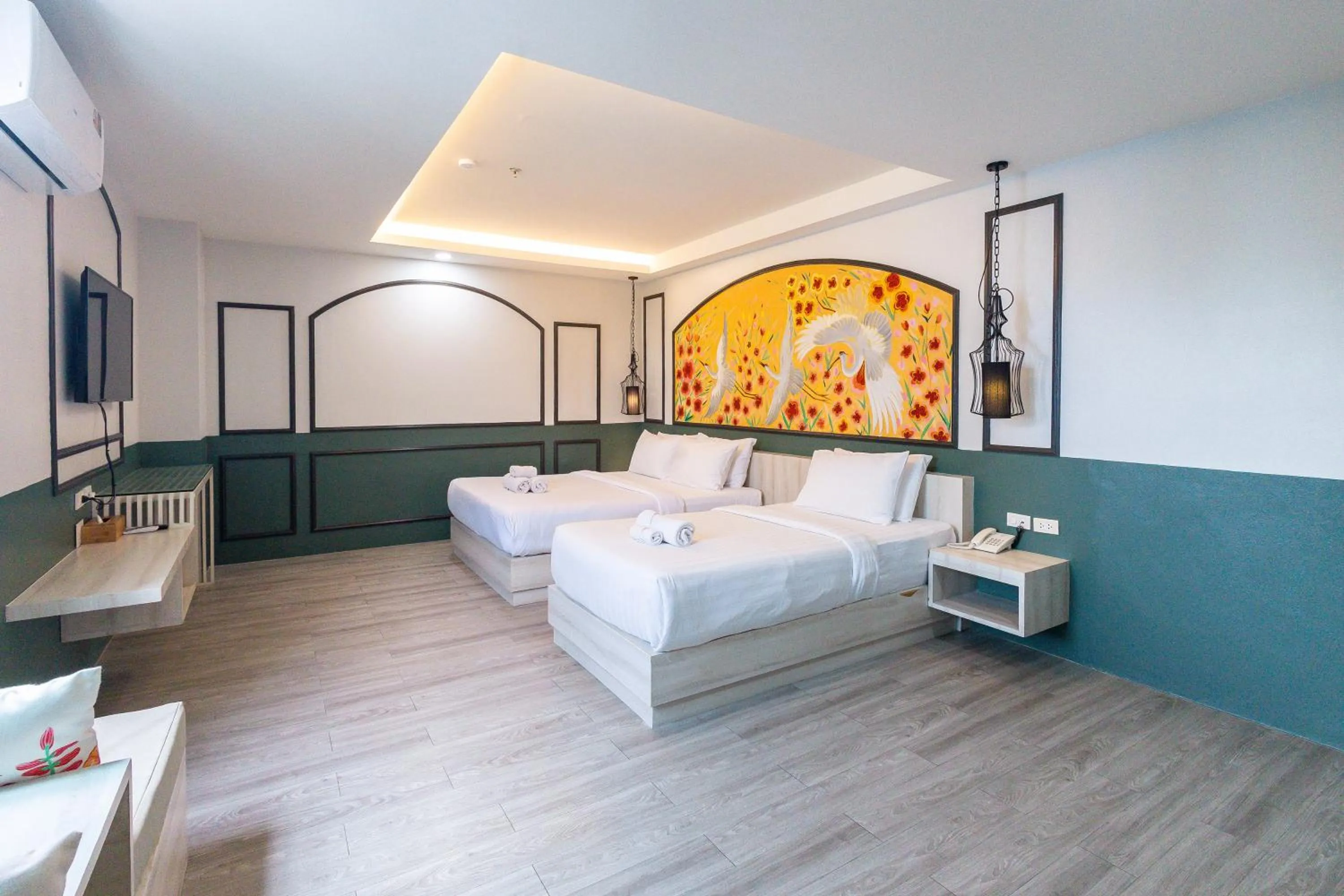 Bed in Peranakan House