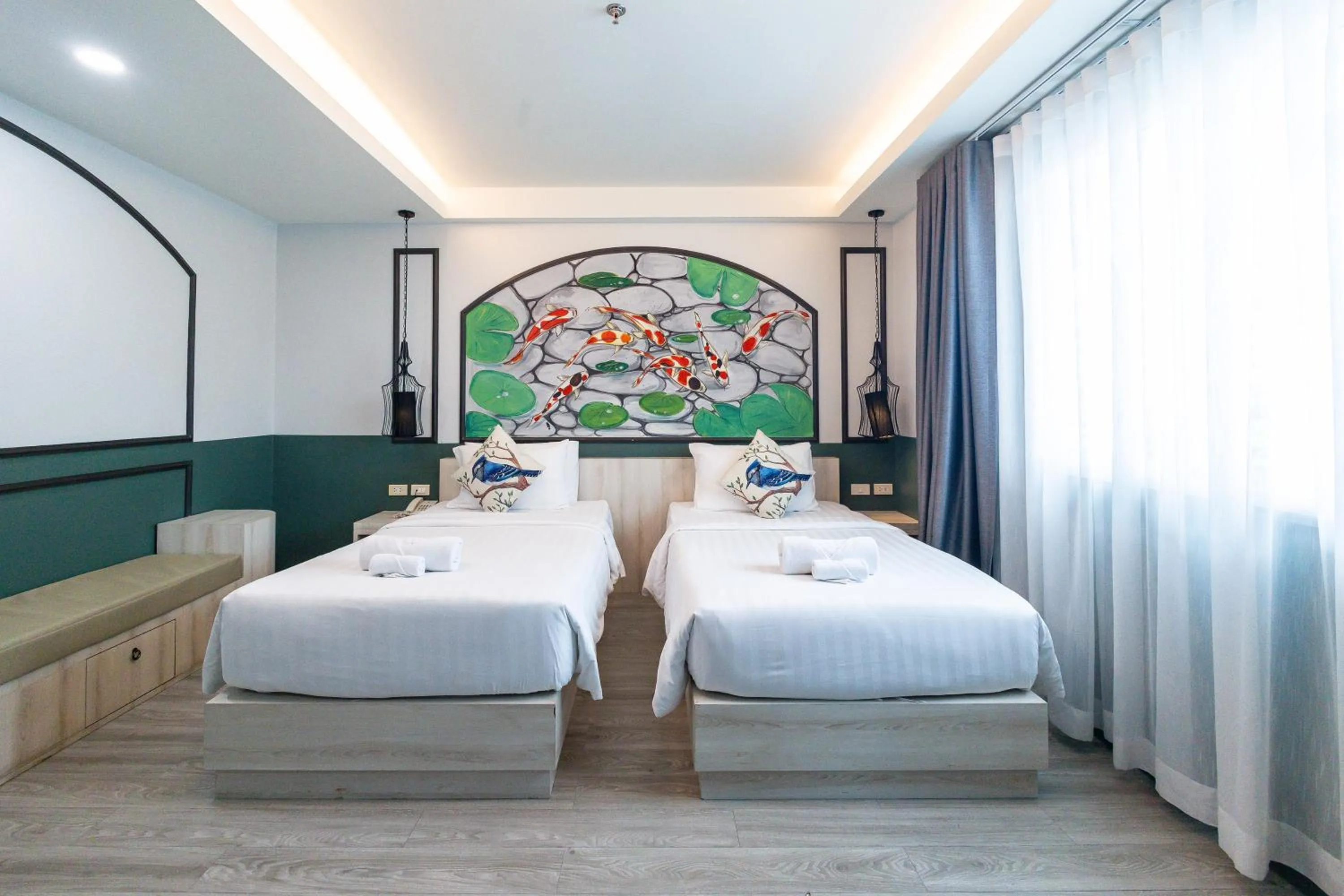 Bed in Peranakan House