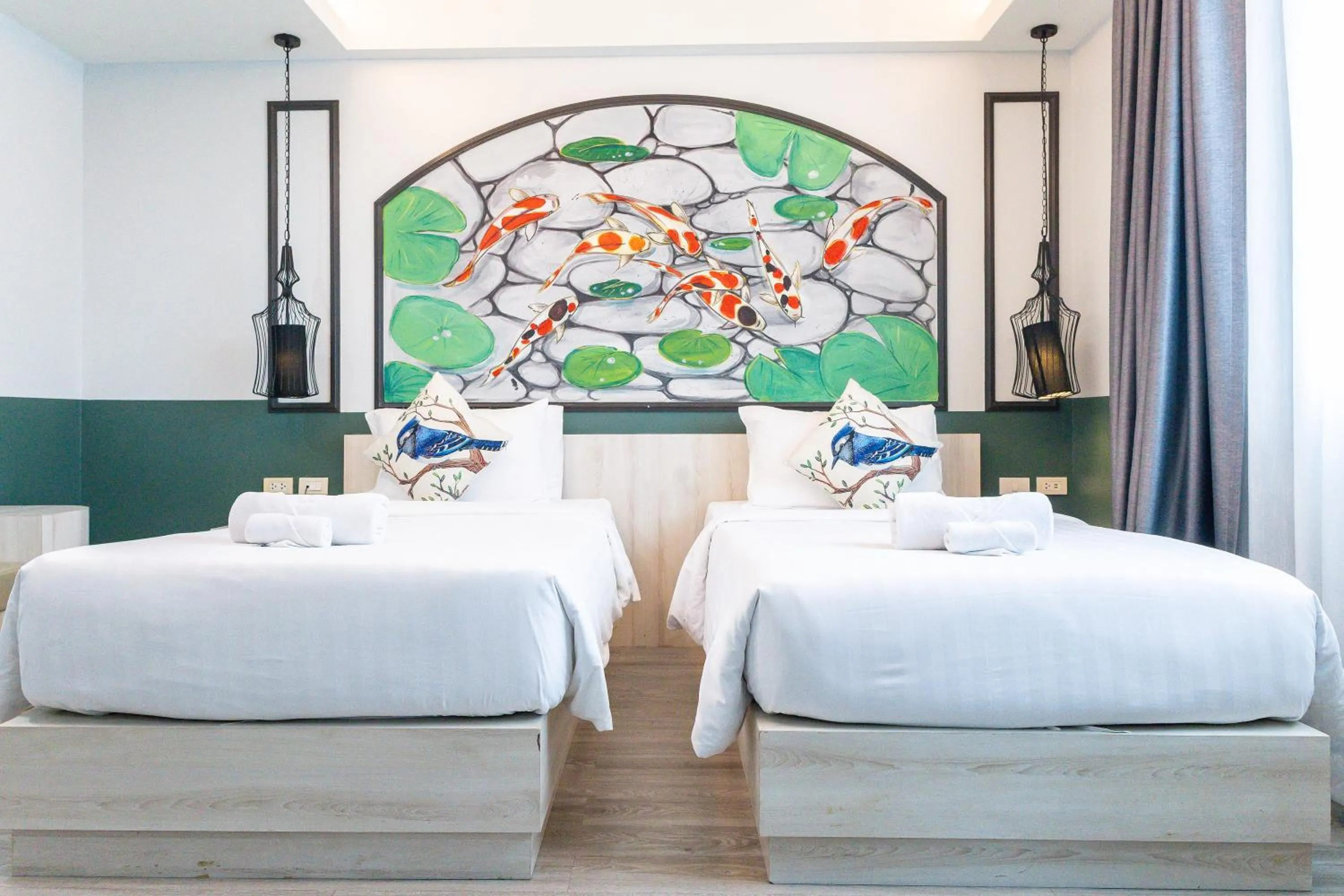 Bed in Peranakan House