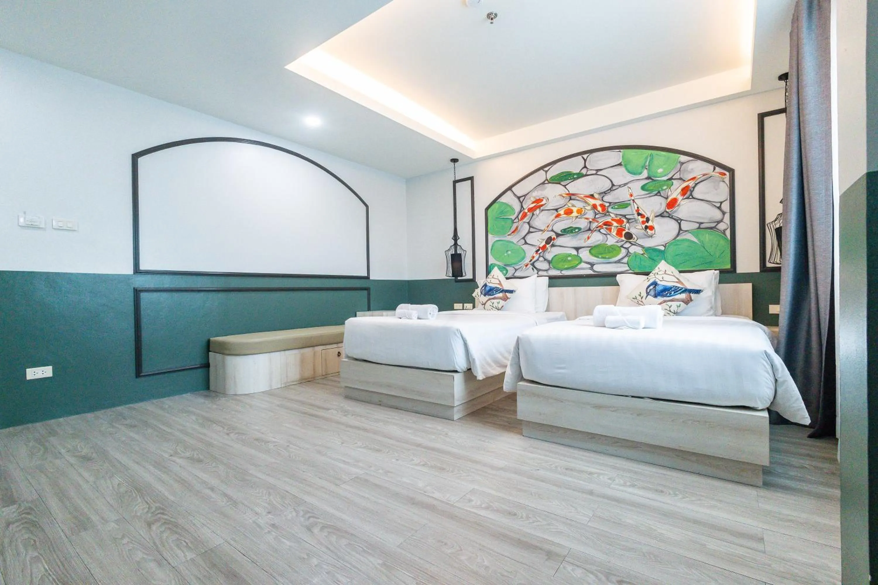 Bed in Peranakan House