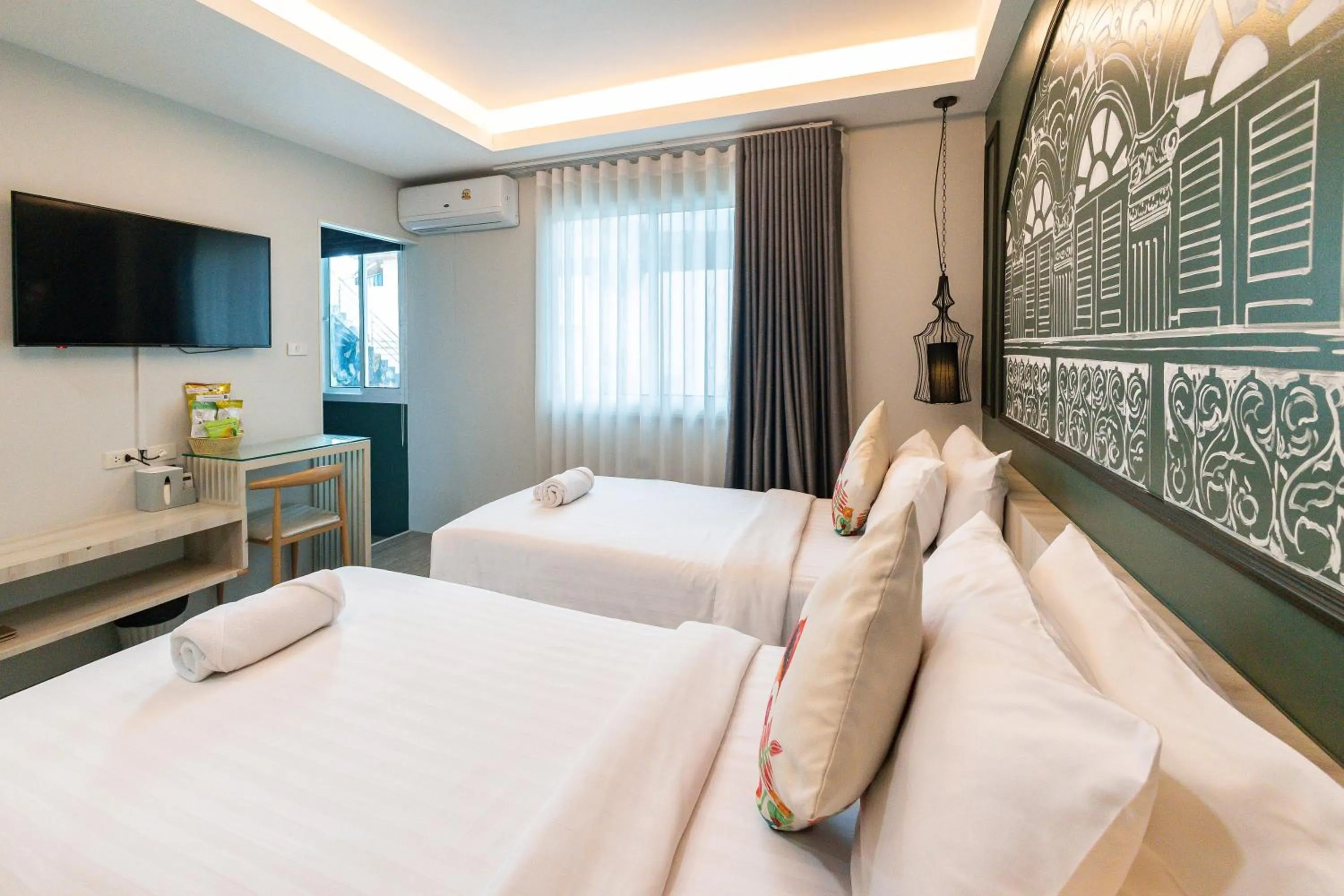 Bed in Peranakan House